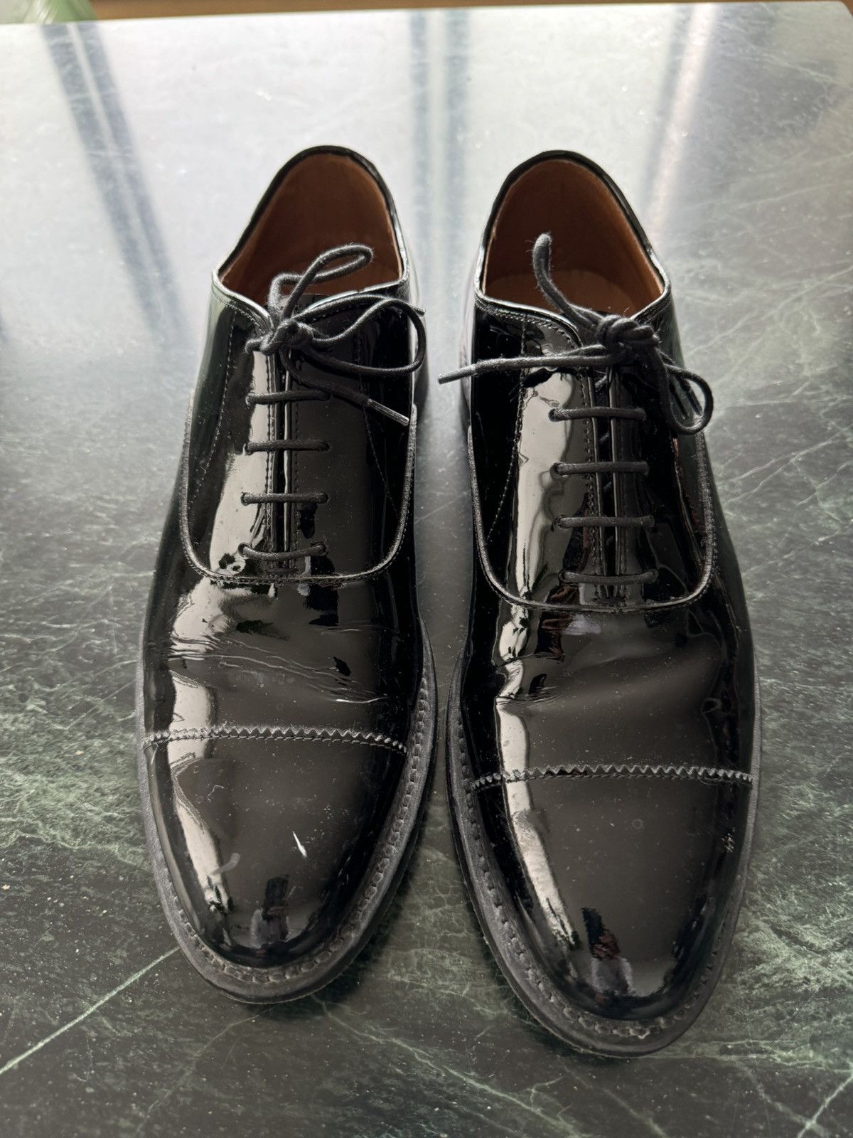 J.Crew Patent Leather Captoe Derby Size US 7 / EU 40 - 1 Thumbnail