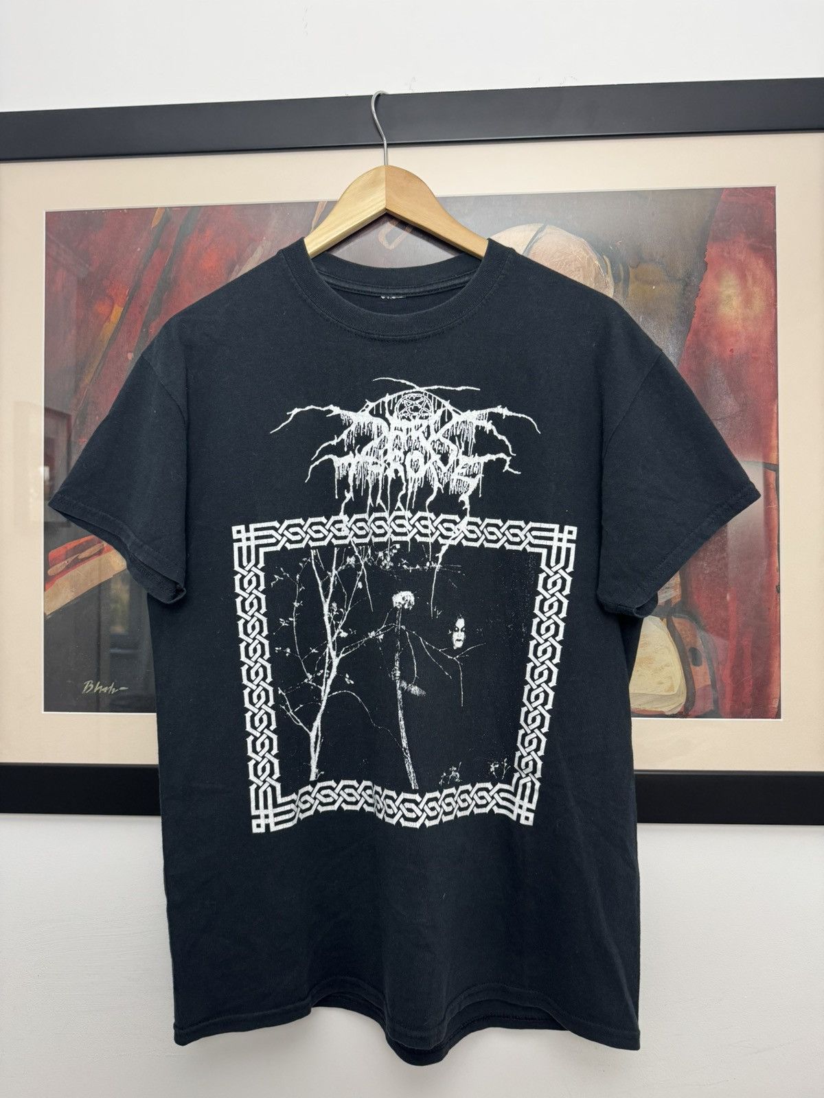 Band Tees Darkthrone Taakeferd Metal Band Vintage Tee Death Hardcore Size US L / EU 52-54 / 3 - 1 Thumbnail