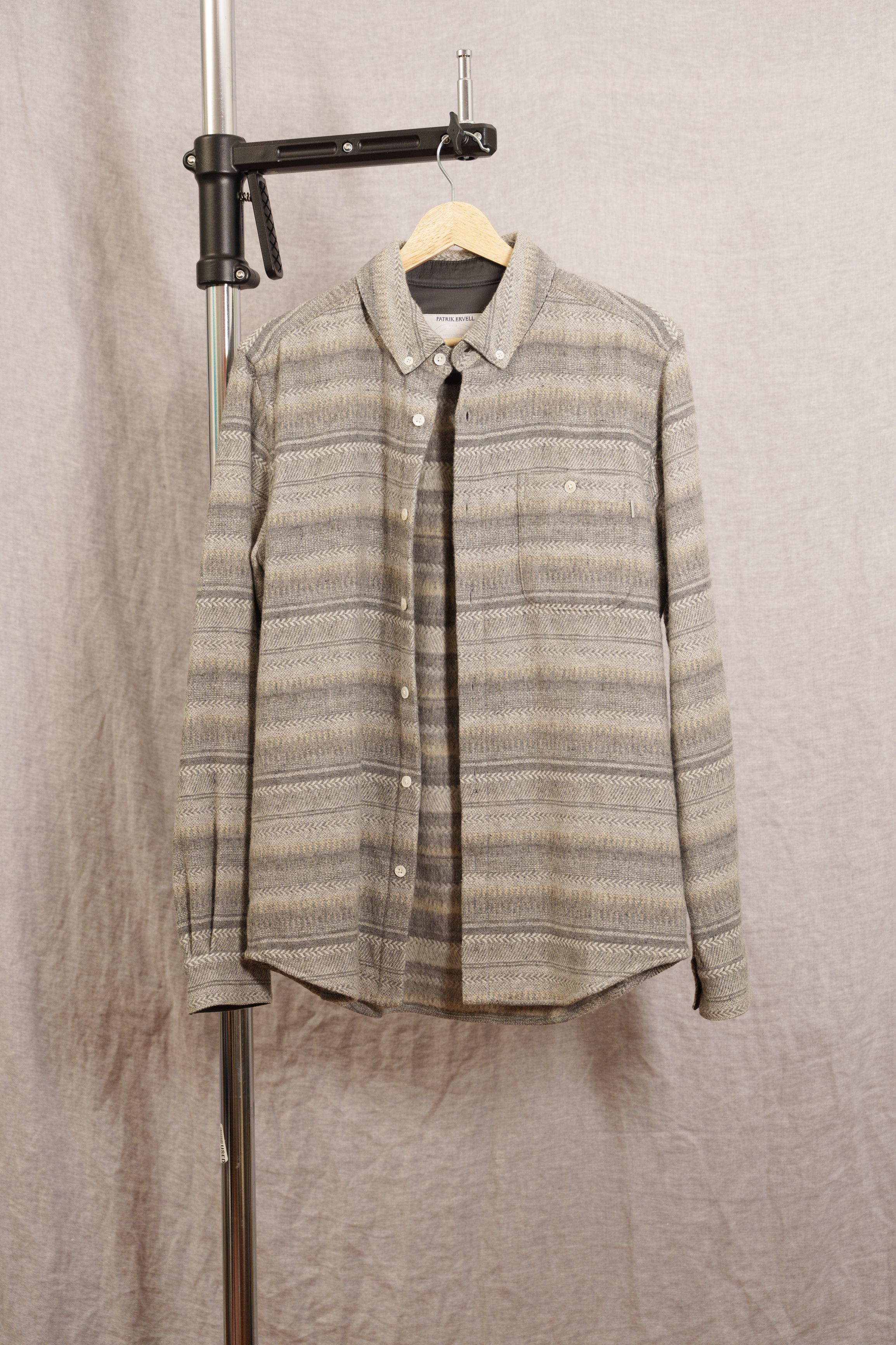 Patrik Ervell Brushed Wool Long Sleeve overshirt Size US M / EU 48-50 / 2 - 5 Thumbnail