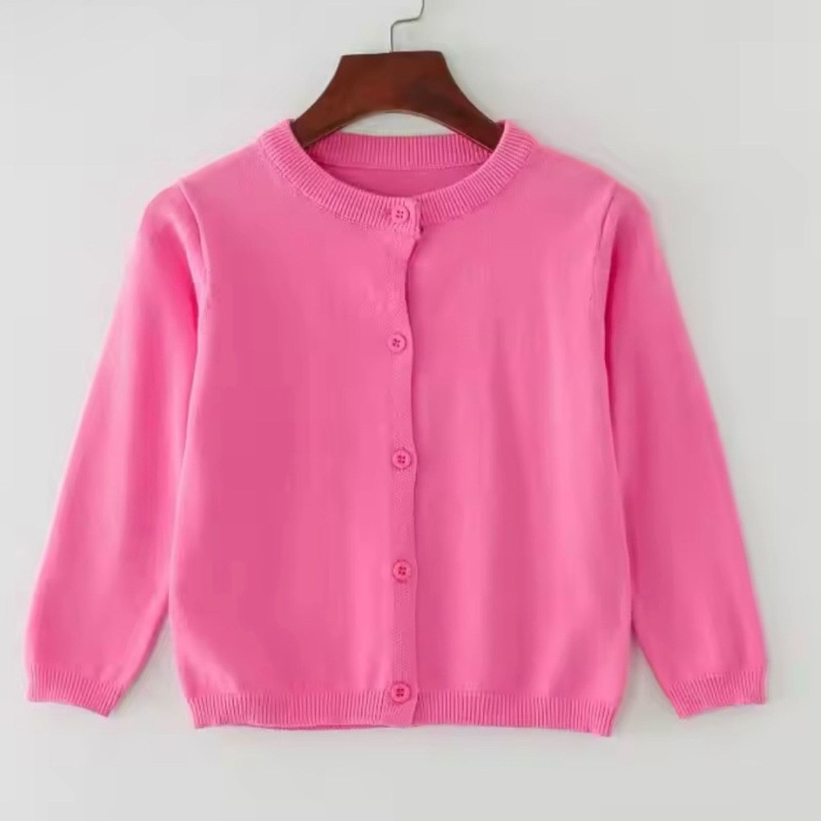 Other Girls Cardigan Pink Sweater Toddler size 3T 4T 5T 6T Size US M / EU 48-50 / 2 - 1 Thumbnail