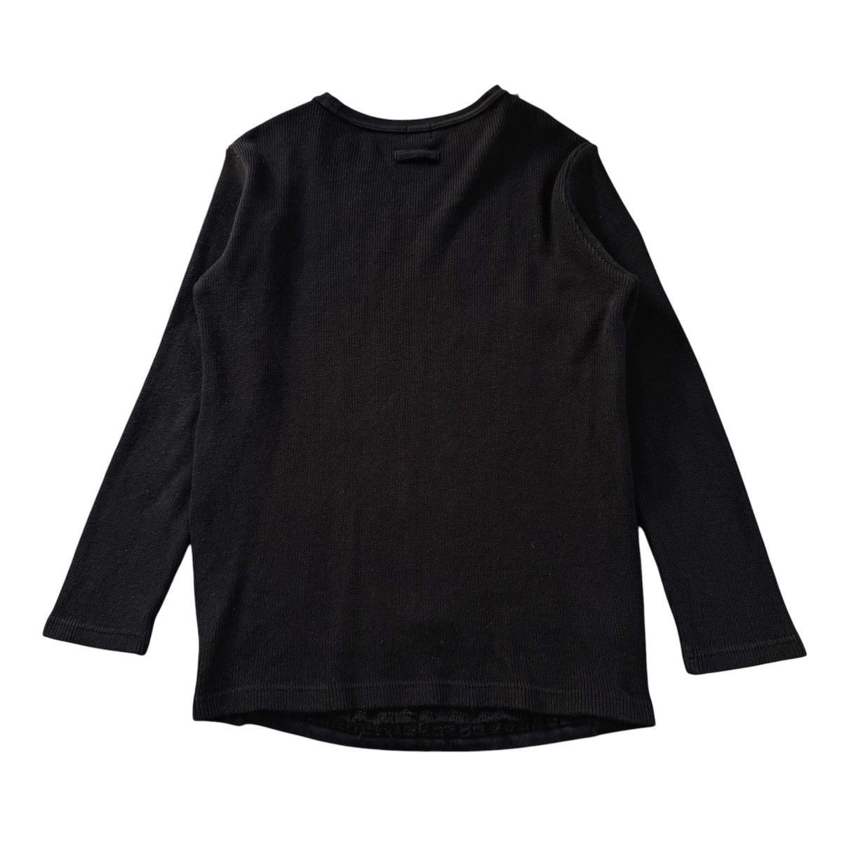 Jean Paul Gaultier Jean Paul Gaultier Femme Ribbed Distressed Knit Long Sleeve Size M / US 6-8 / IT 42-44 - 4 Thumbnail