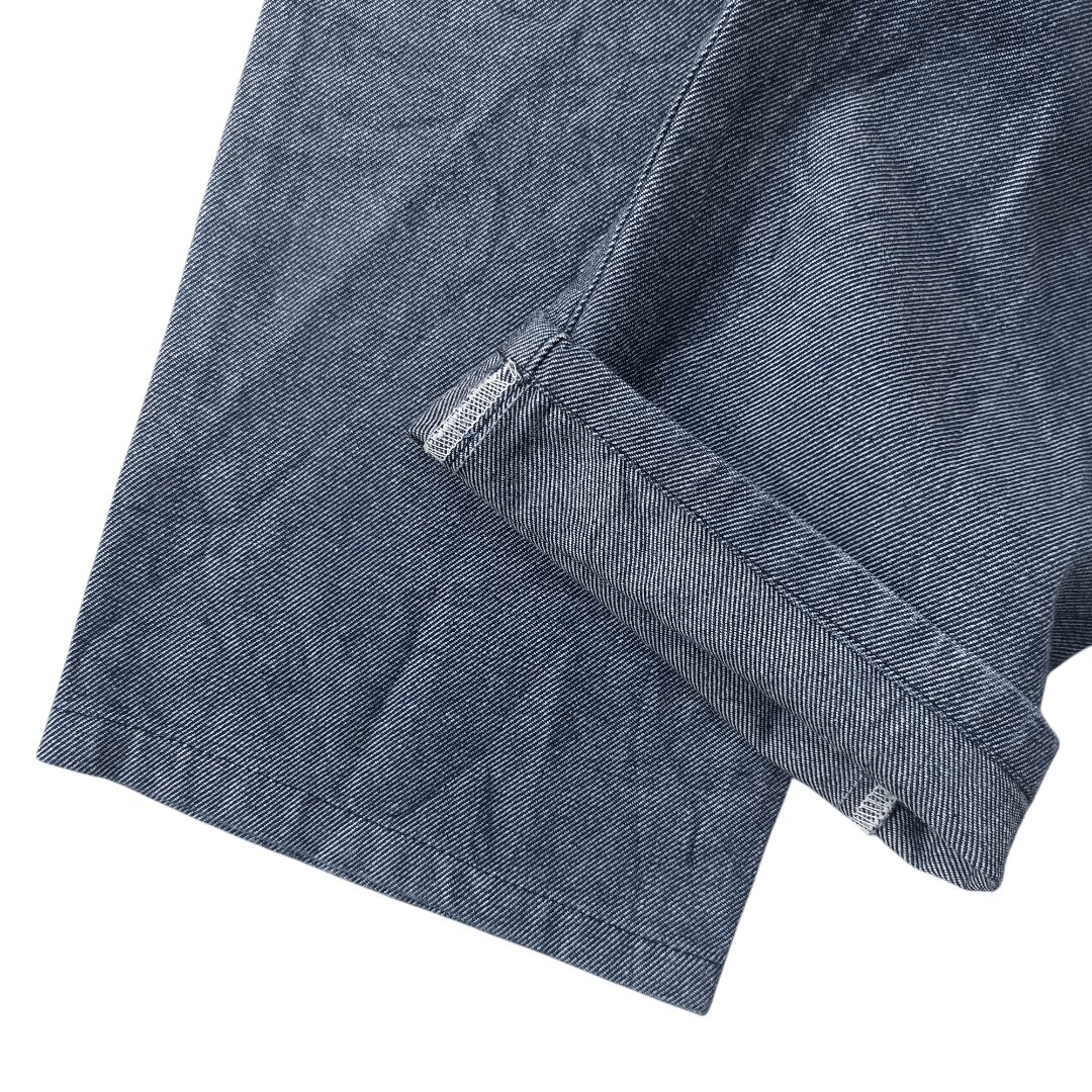 Japanese Brand × Uniqlo Vintage 90s Uniqlo Wide Fit Denim Pants Size US 31 - 6 Thumbnail