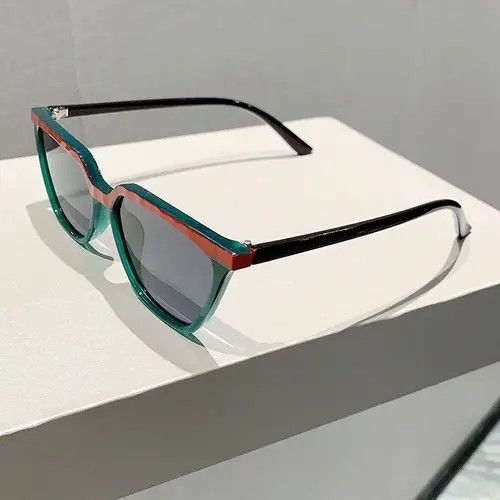 Electric Visual Hip-hop Street ins style custom avant-garde sunglasses Size ONE SIZE - 2 Thumbnail