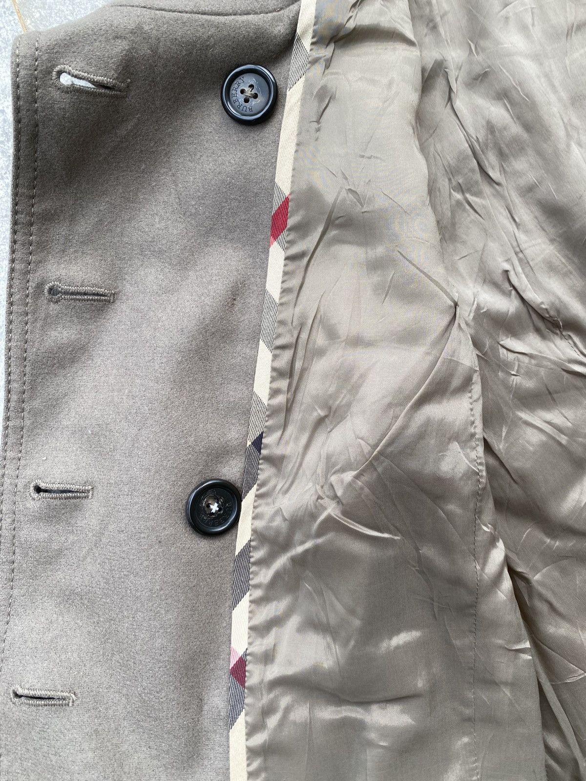 Burberry Burberry London Wool Pea Coat Jacket Size US S / EU 44-46 / 1 - 15 Thumbnail
