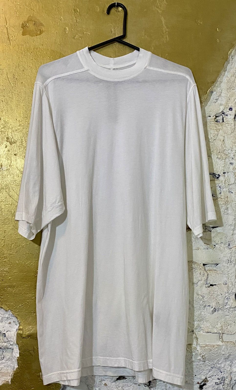 Rick Owens Drkshdw Rick Owens drksdw White basic T Size US S / EU 44-46 / 1 - 1 Thumbnail