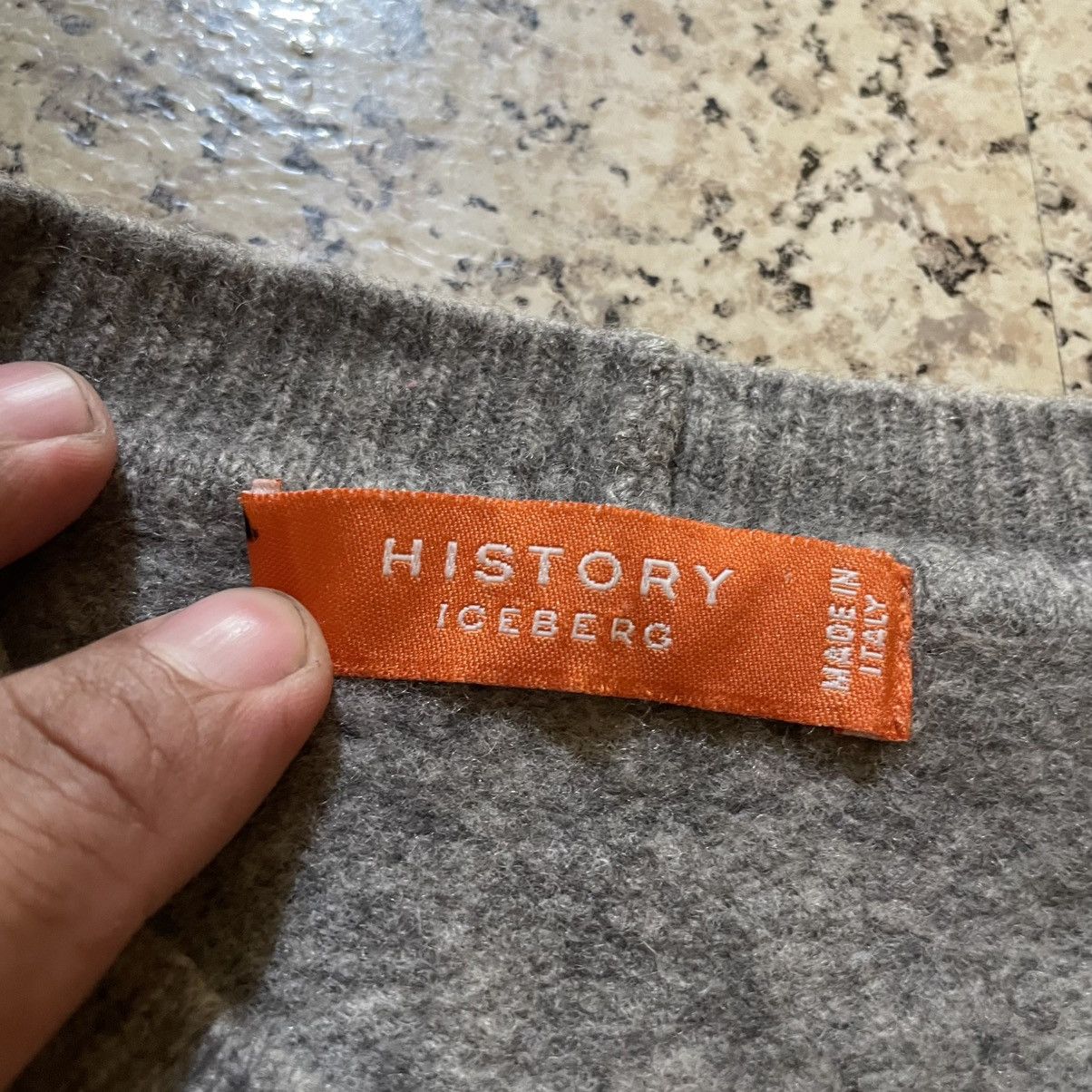Iceberg ARCHIVE History Iceberg "Bad Wolf" Cigar Patchwork Wool Size US S / EU 44-46 / 1 - 11 Thumbnail