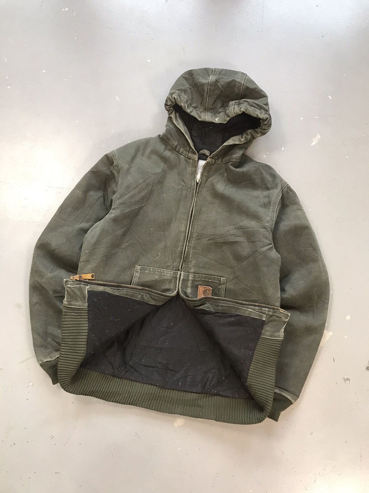 Carhartt × Vintage Vintage Carhartt YYJ130 MOS blanket line active jacket Size US XXS / EU 40 - 4 Thumbnail