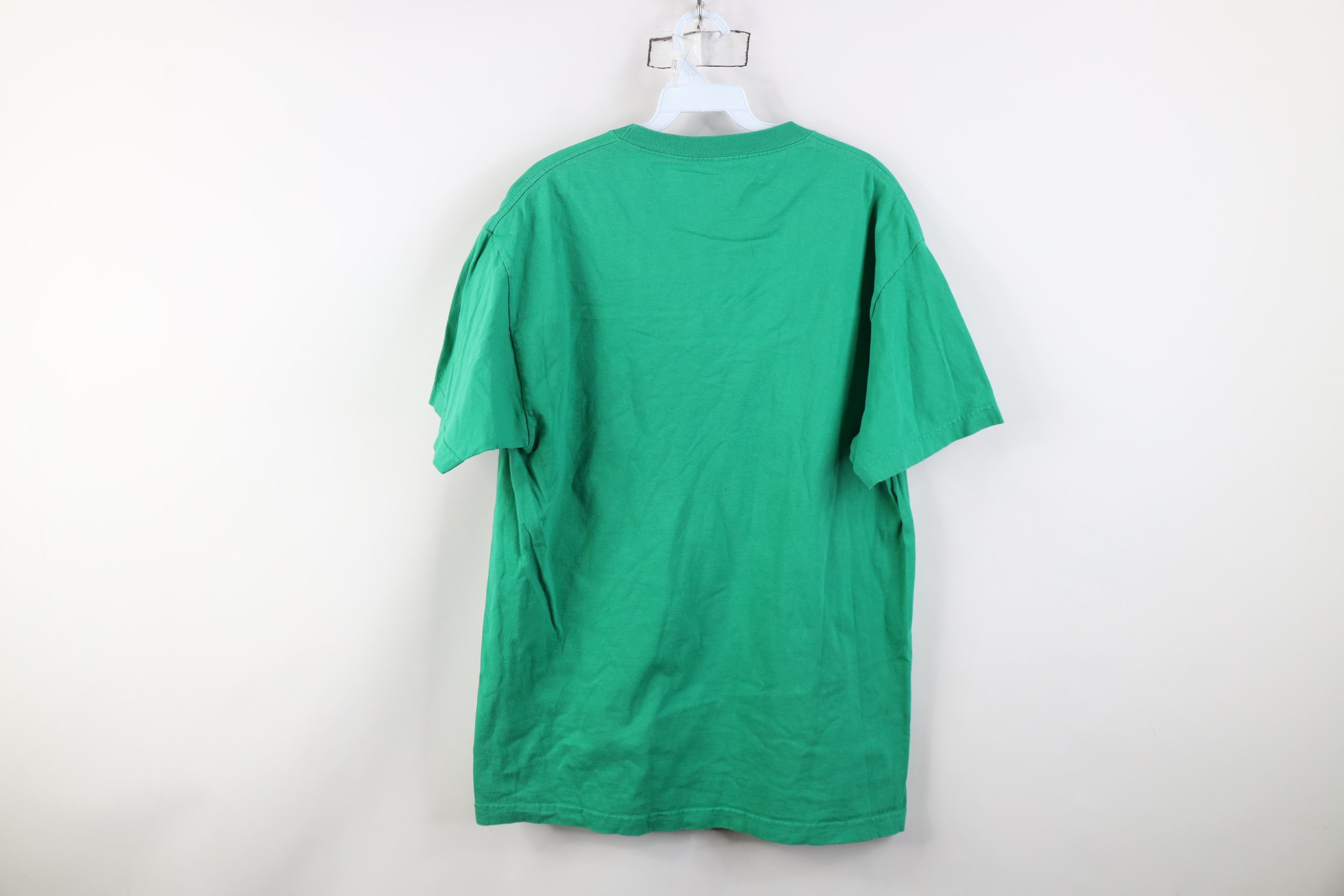 Vintage Vintage Y2K Streetwear John Beer Short Sleeve T-Shirt Green Size US L / EU 52-54 / 3 - 11 Thumbnail