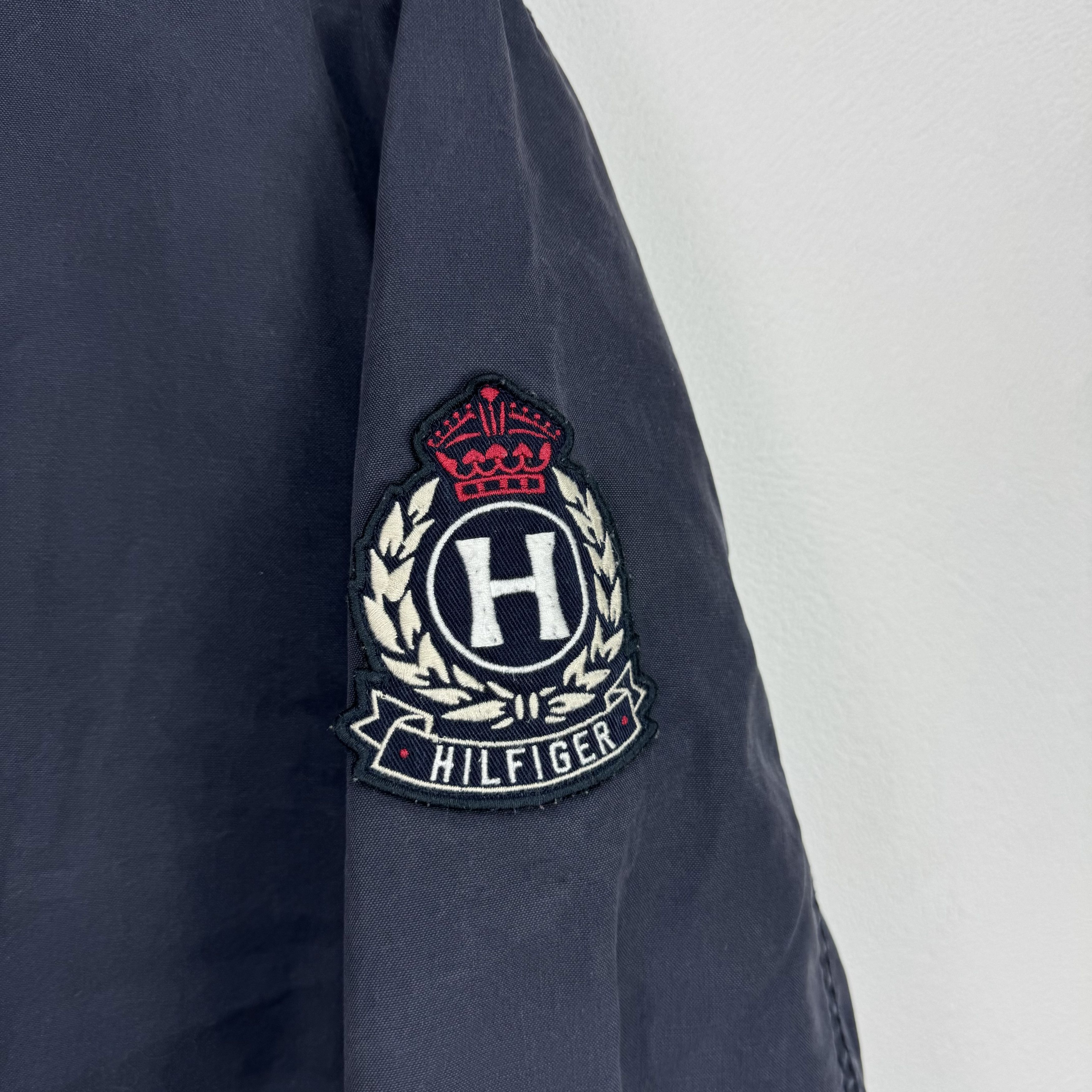 Tommy Hilfiger × Vintage TOMMY HILFIGER VINTAGE FADED JACKET VARSITY COLLEGE NEW YORK Size US M / EU 48-50 / 2 - 10 Thumbnail