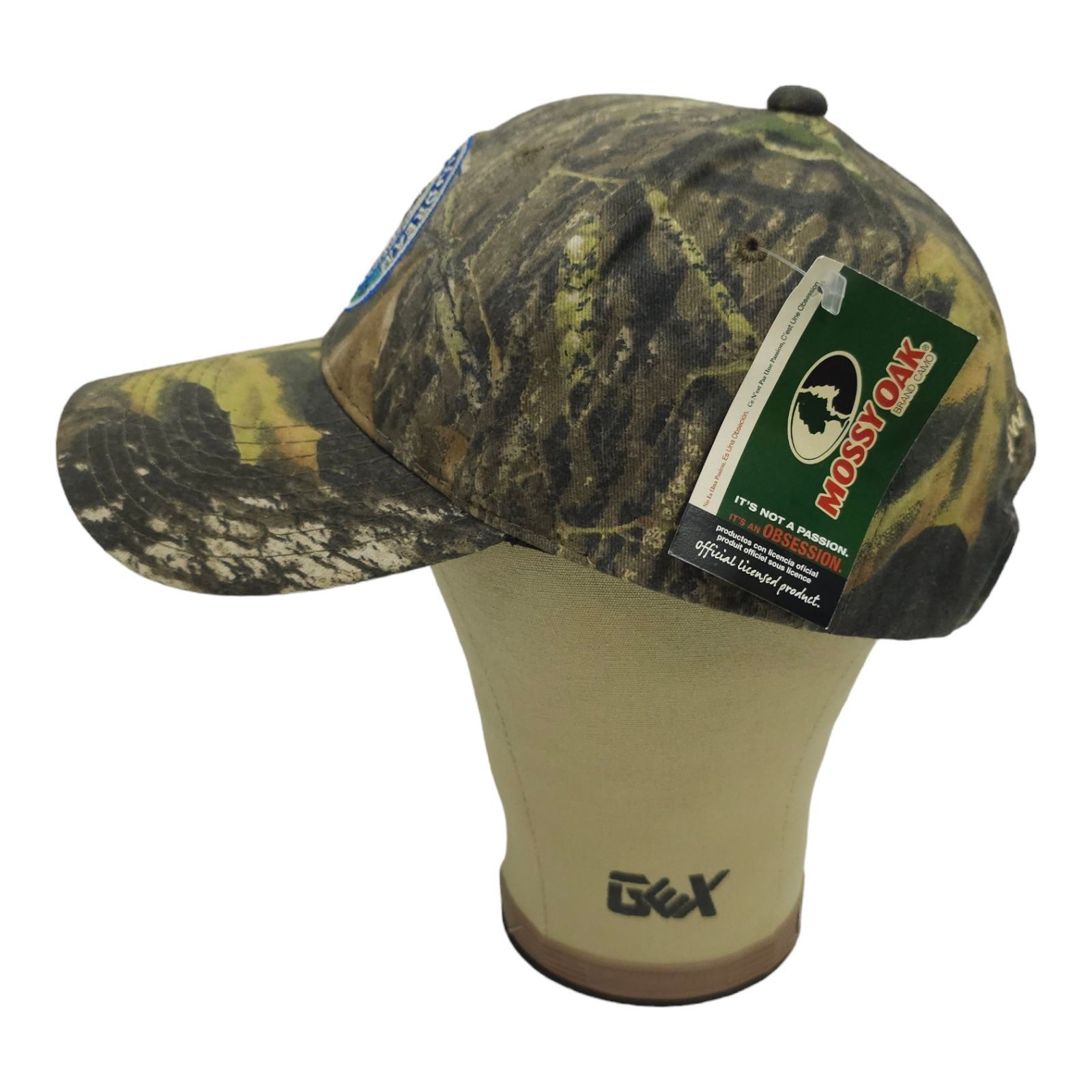 Other Mossy Oak Catch A Dream Patch Camo Tuck Strap Cap Trucker Size ONE SIZE - 10 Thumbnail
