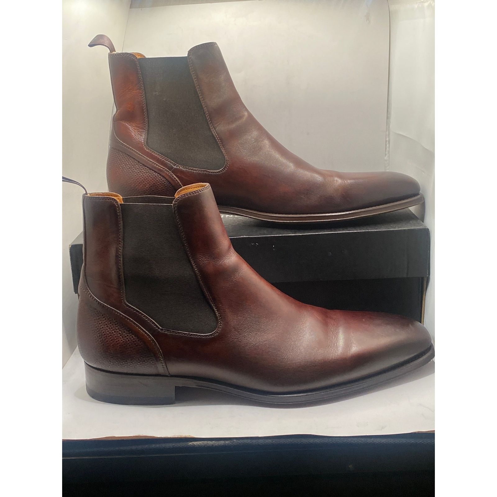 Magnanni Magnanni Men's Logan Slip Lace-Up Boots Size US 13 Size US 13 / EU 46 - 1 Thumbnail