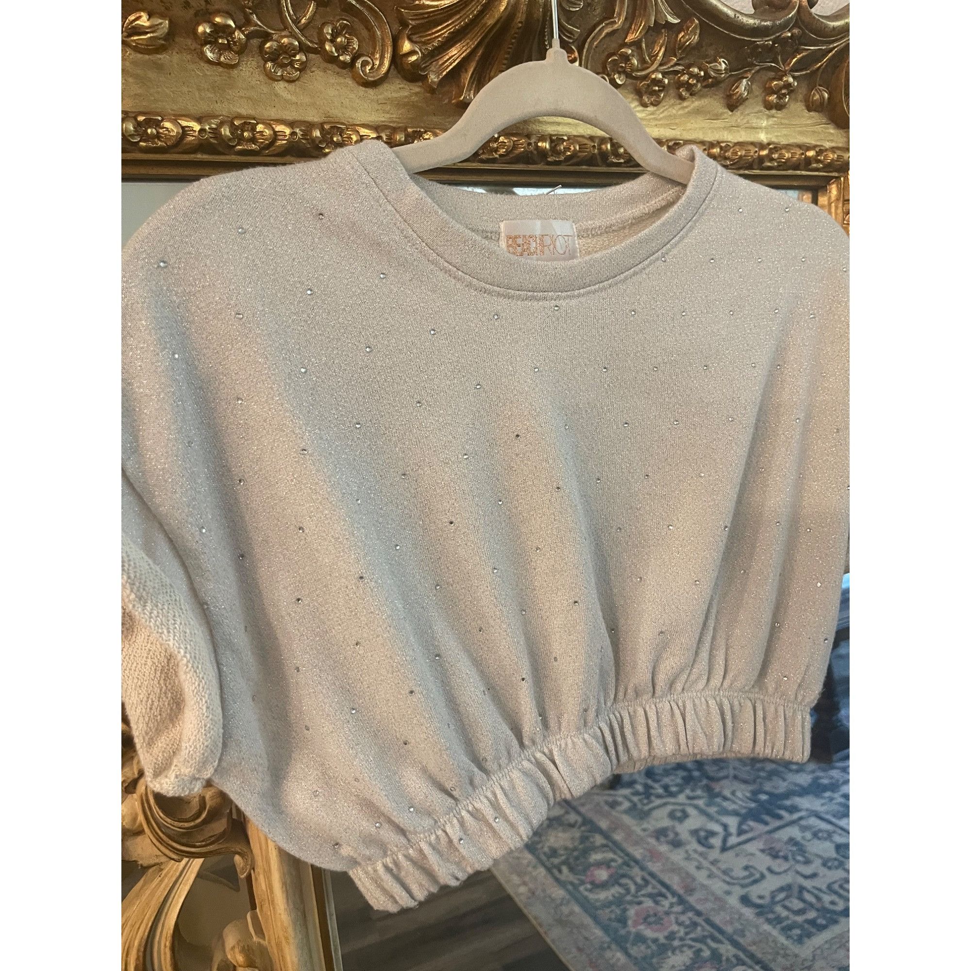 Beach Riot Beach Riot x Revolve Taylor Sweatshirt & Sylyar Short Set S Size XS / US 0-2 / IT 36-38 - 4 Thumbnail