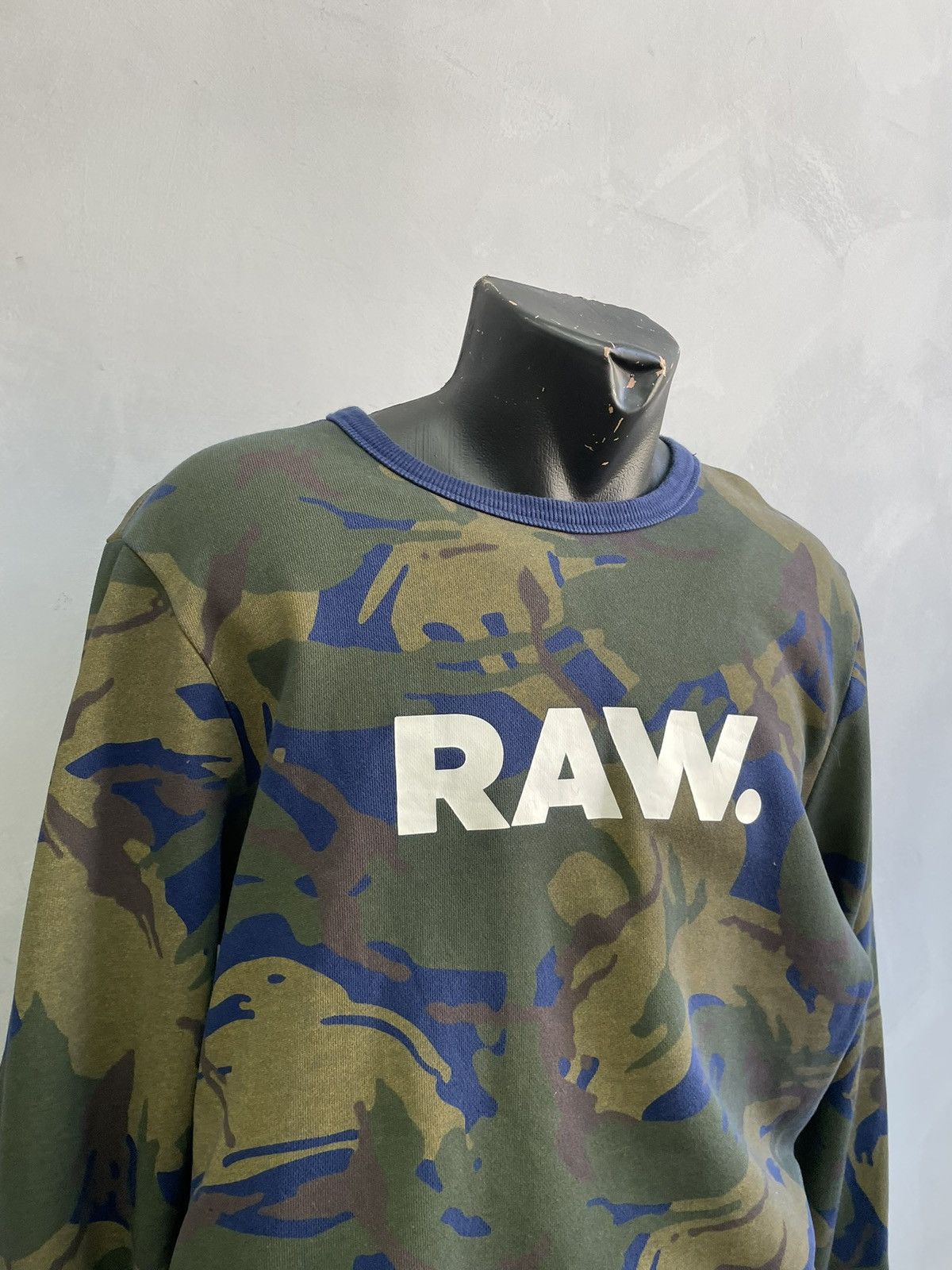 G-Star G star raw camo big logo sweatshirt y2k Size US M / EU 48-50 / 2 - 2 Thumbnail