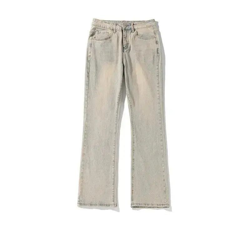 Japanese Brand Retro loose washed wide leg jeans Size US 32 / EU 48 - 4 Thumbnail
