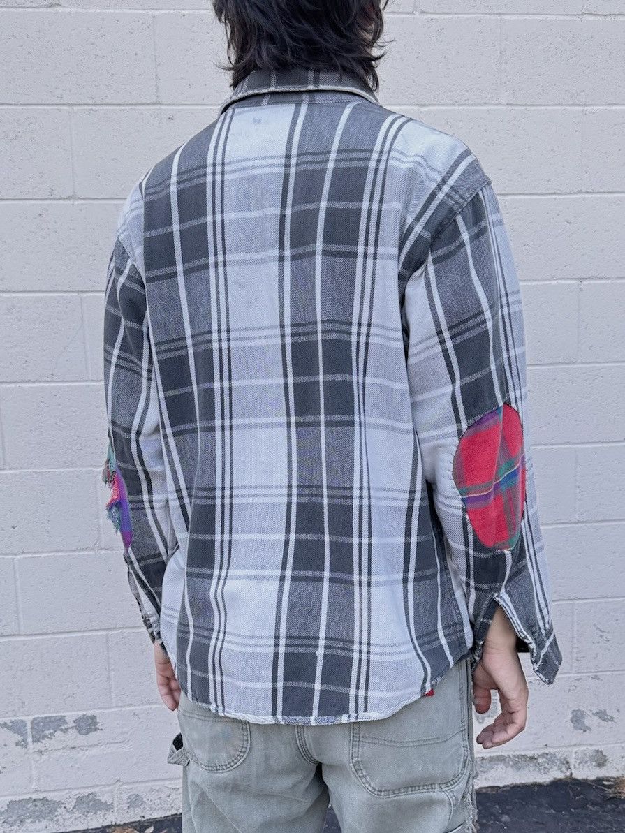 Other VTG 70’s Patchwork Heavyweight Cotton Flannel Button Up Size US L / EU 52-54 / 3 - 3 Thumbnail