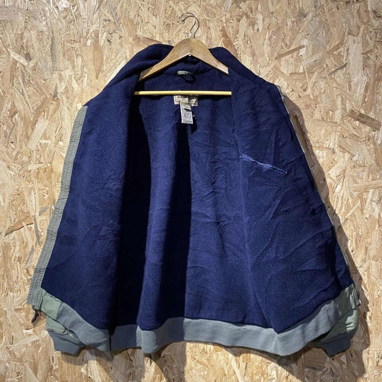 L.L. Bean × Vintage L.L.Bean Bomber Jacket Size US L / EU 52-54 / 3 - 3 Thumbnail