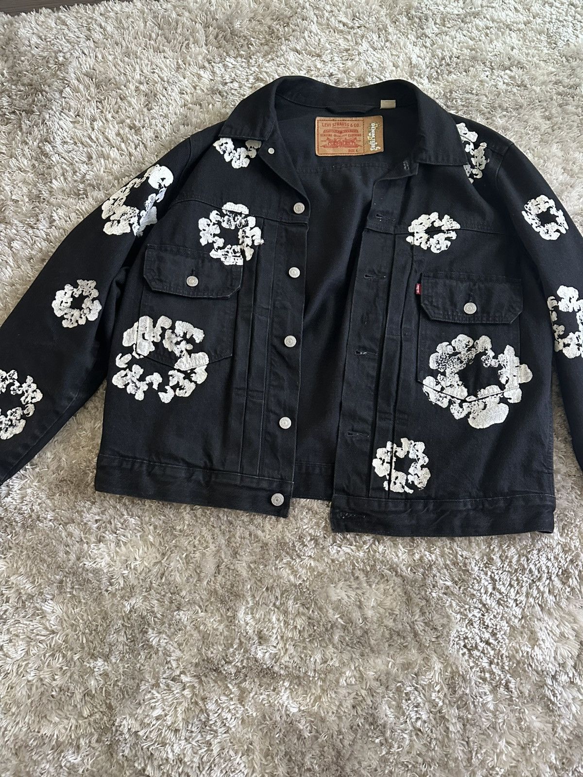DENIM TEARS × Levi's Denim Tears x Levi’s Jean Jacket Size US L / EU 52-54 / 3 - 7 Thumbnail