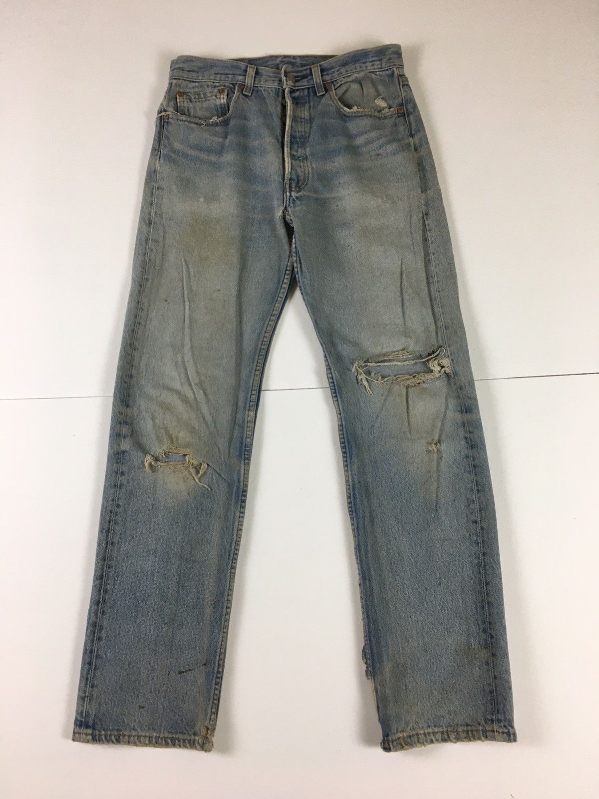 Levi's Vintage Clothing Vintage 90s Levi’s 501 Made in USA Size US 32 / EU 48 - 1 Thumbnail