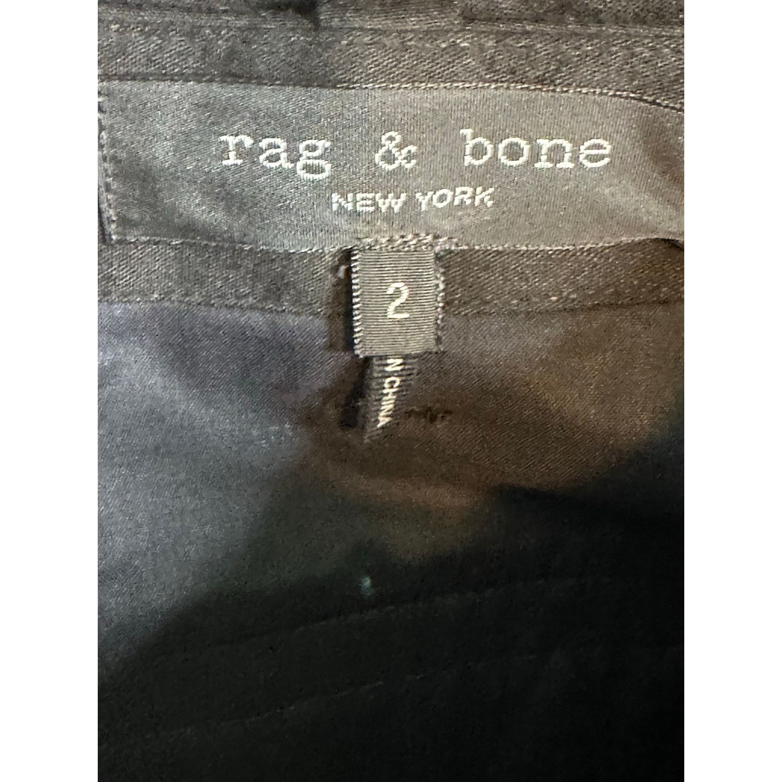 Rag & Bone Rag & Bone black demi linen pants size 2 Size 26" / US 2 / IT 38 - 3 Thumbnail