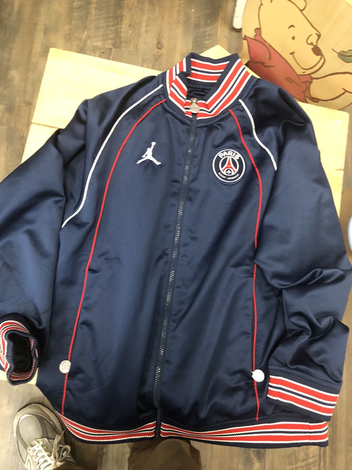 Nike PSG x Jordan Jacket - adult L loose fit RRP of £130. | eBay