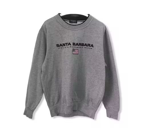 Vintage Vintage Santa Barbara Polo Sweatshirt Pullover Crewneck Size US M / EU 48-50 / 2 - 1 Thumbnail