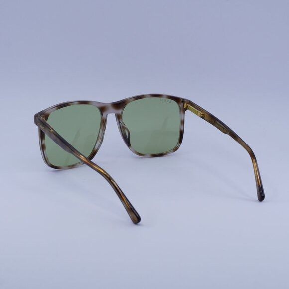 Gucci Gucci GG1041S 004 Sunglasses Havana Square Frame Size ONE SIZE - 7 Thumbnail