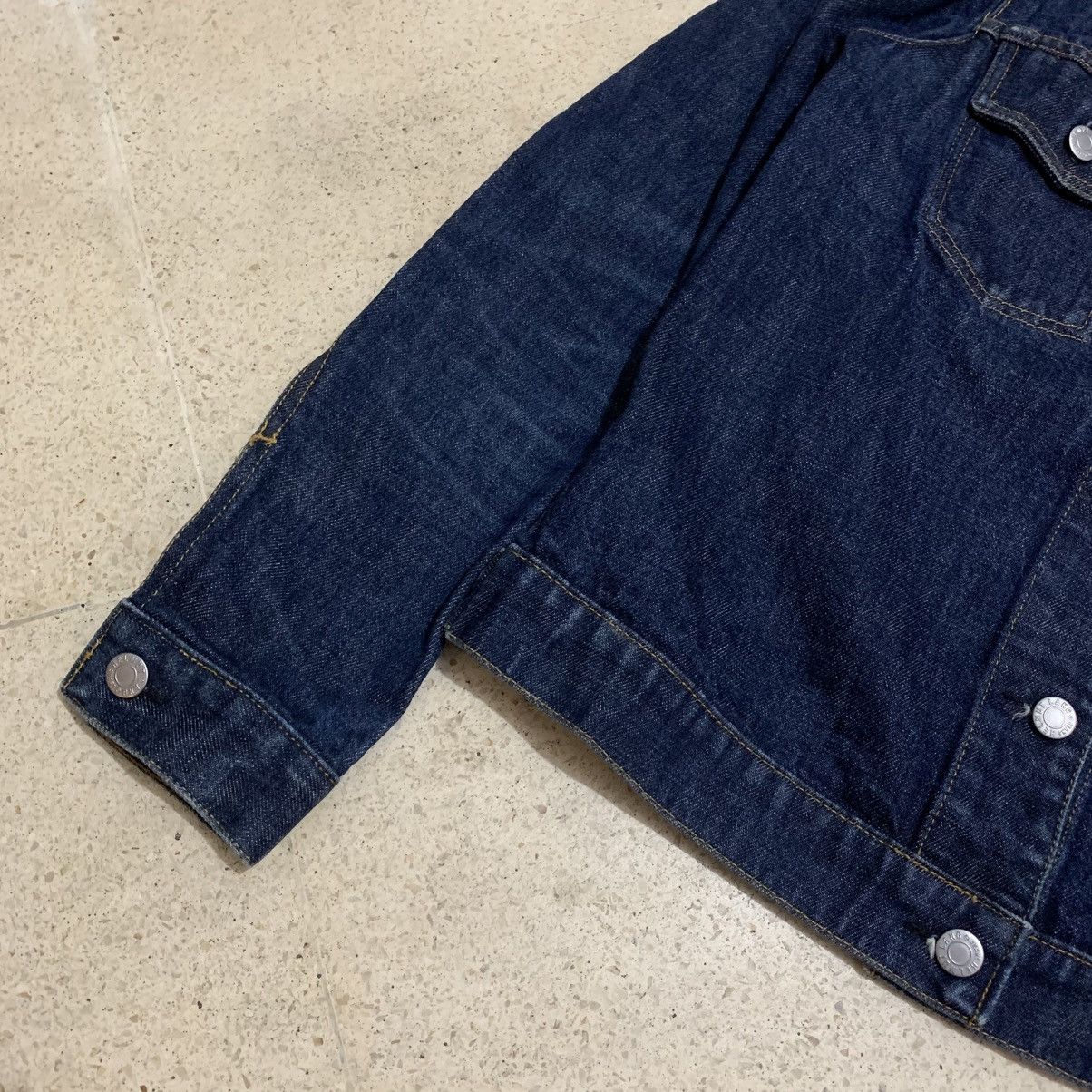 Helmut Lang 2000s Helmut Lang Denim Jacket Indigo Blue Size XS / US 0-2 / IT 36-38 - 4 Thumbnail