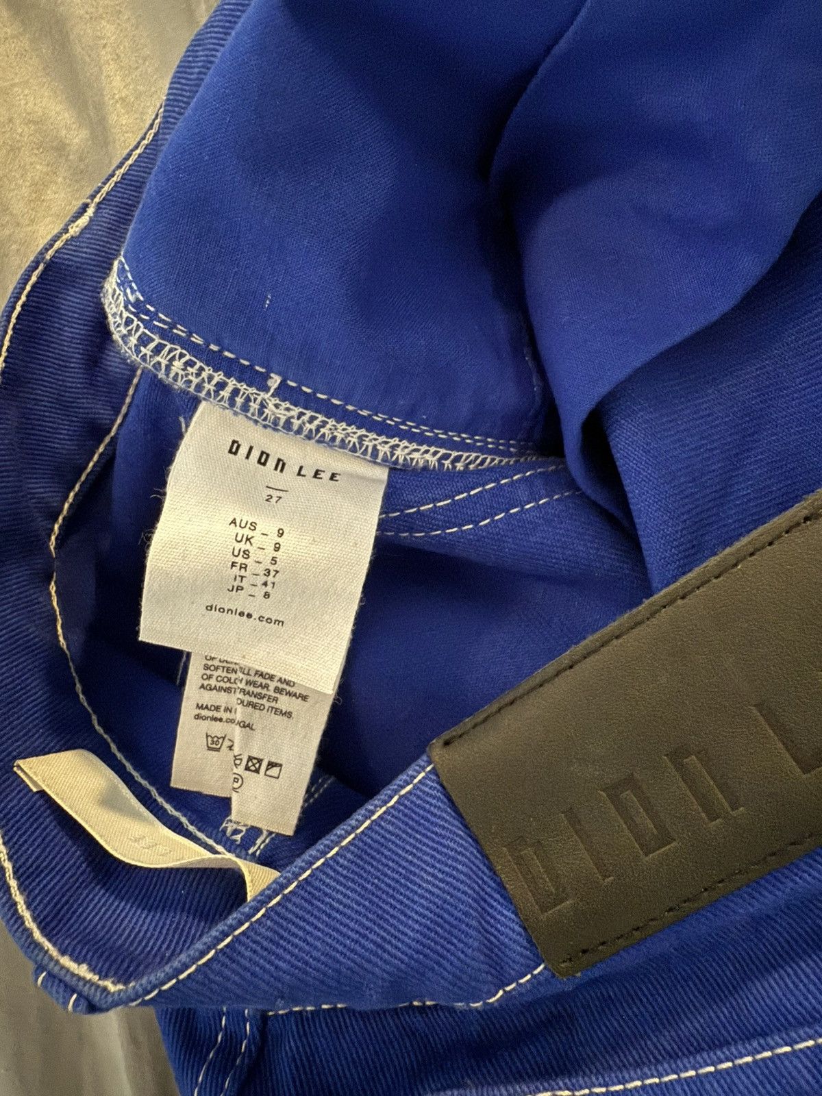 Dion Lee Dion Lee Denim Carpenter Pants Size 27" / US 4 / IT 40 - 9 Thumbnail