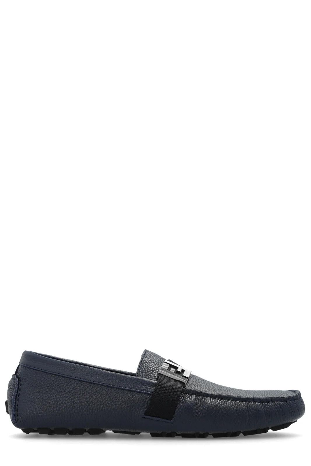 Fendi FF Squared Loafer Shoes in navy Size US 9 / EU 42 - 1 Thumbnail