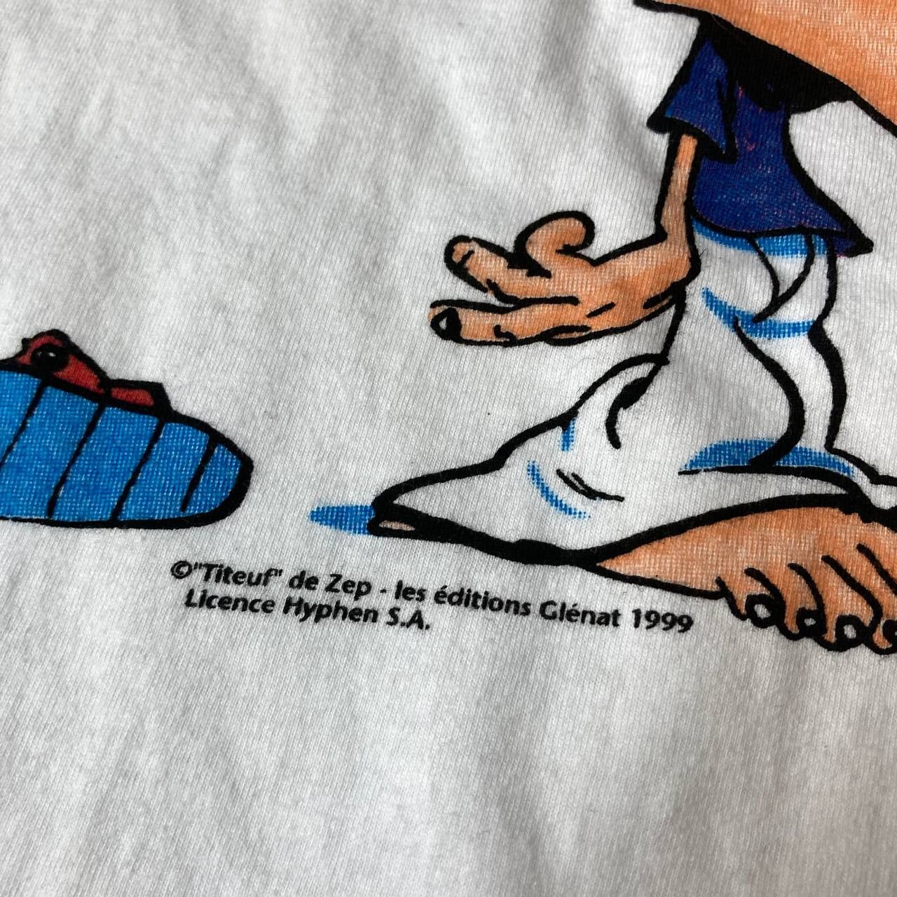Cartoon Network Vintage 90s Titeuf Tootuff Comics Cartoon TV Series Movie Size US XL / EU 56 / 4 - 3 Thumbnail