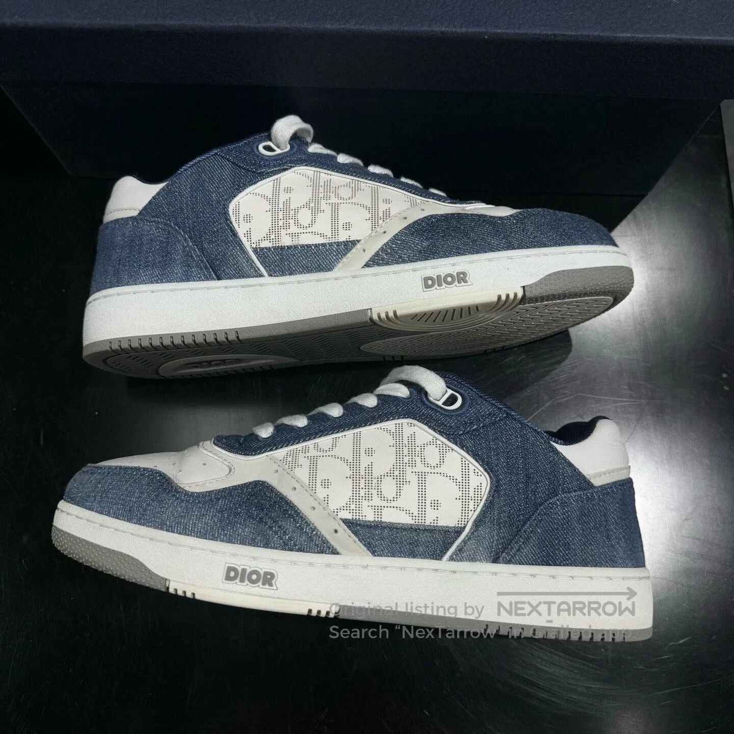 Dior Dior B27 Monogram Denim Sneakers Size 39. Size US 7.5 / EU 40-41 - 3 Thumbnail