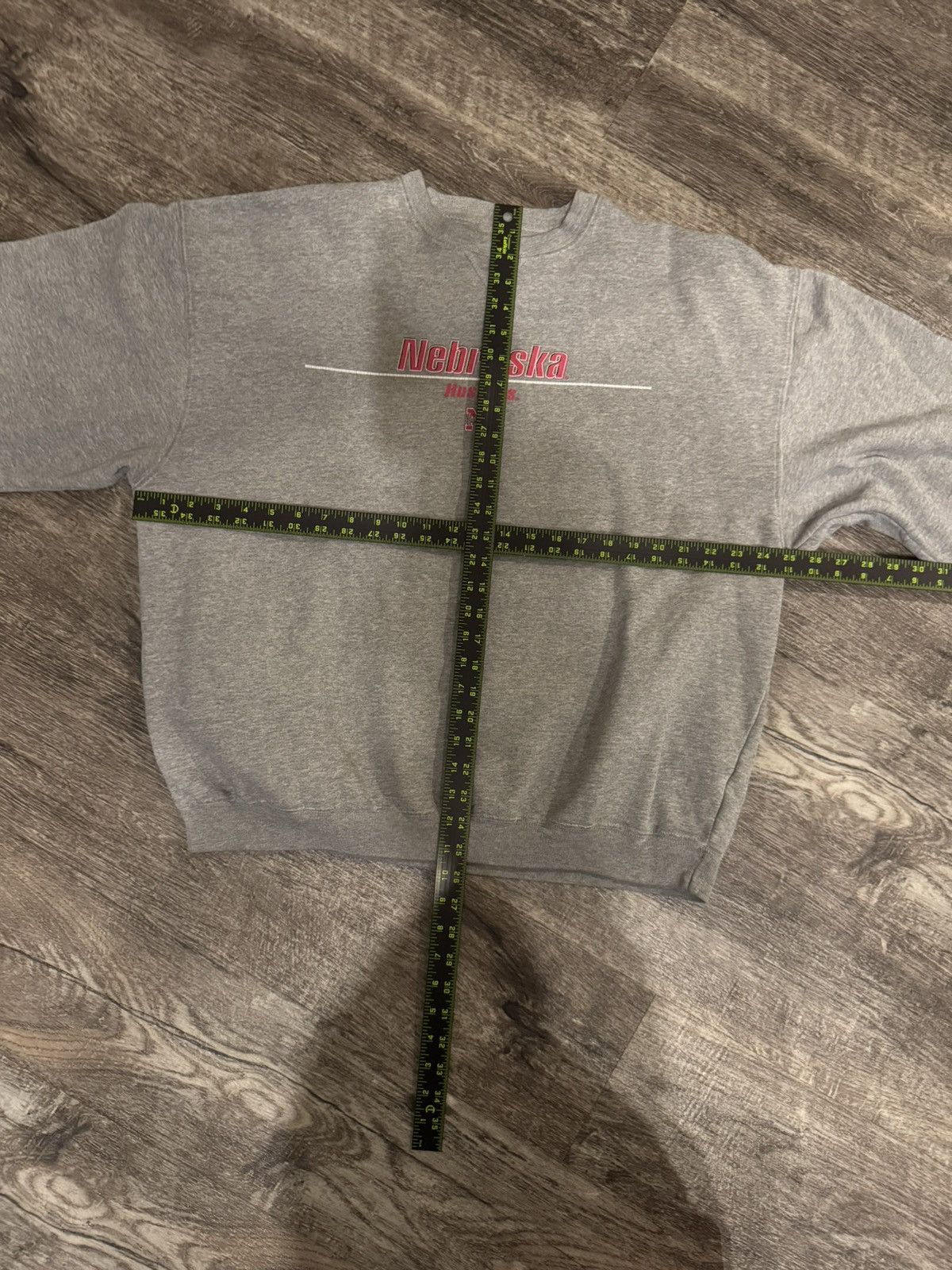 G-III Vintage Y2K Nebraska Cornhusker boxy crew neck Size US XL / EU 56 / 4 - 4 Thumbnail