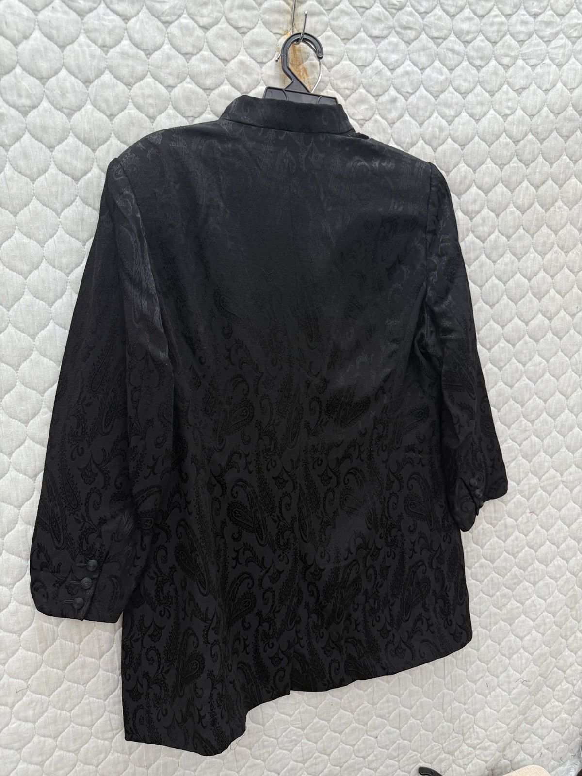 Jaeger 🔥🔥🔥ARCHIVE JAEGER BLACK PAISLEY JACKET Size M / US 6-8 / IT 42-44 - 6 Thumbnail
