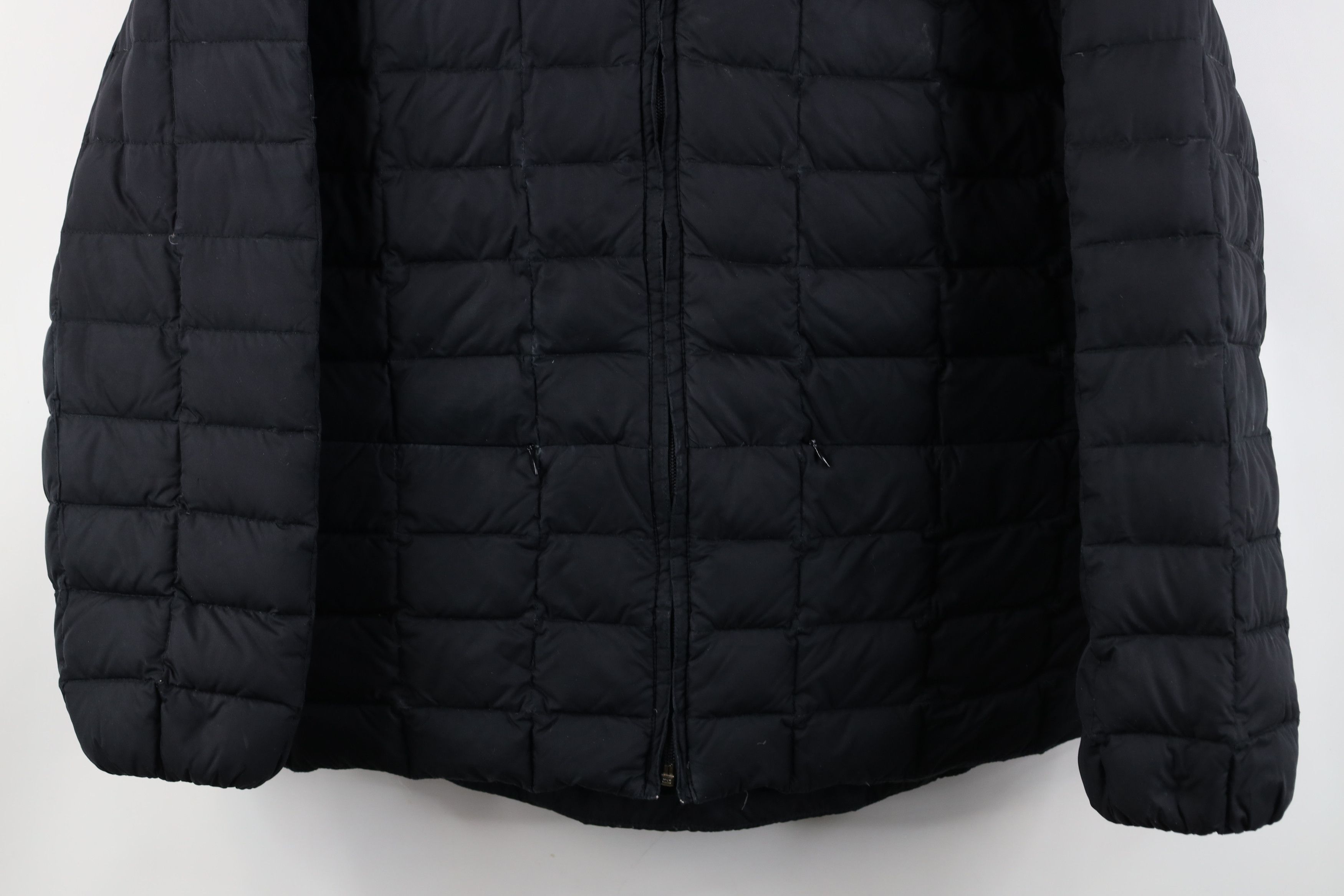 Lands' End Vintage 90s Lands End Down Quilted Hooded Puffer Jacket Size S / US 4 / IT 40 - 3 Thumbnail