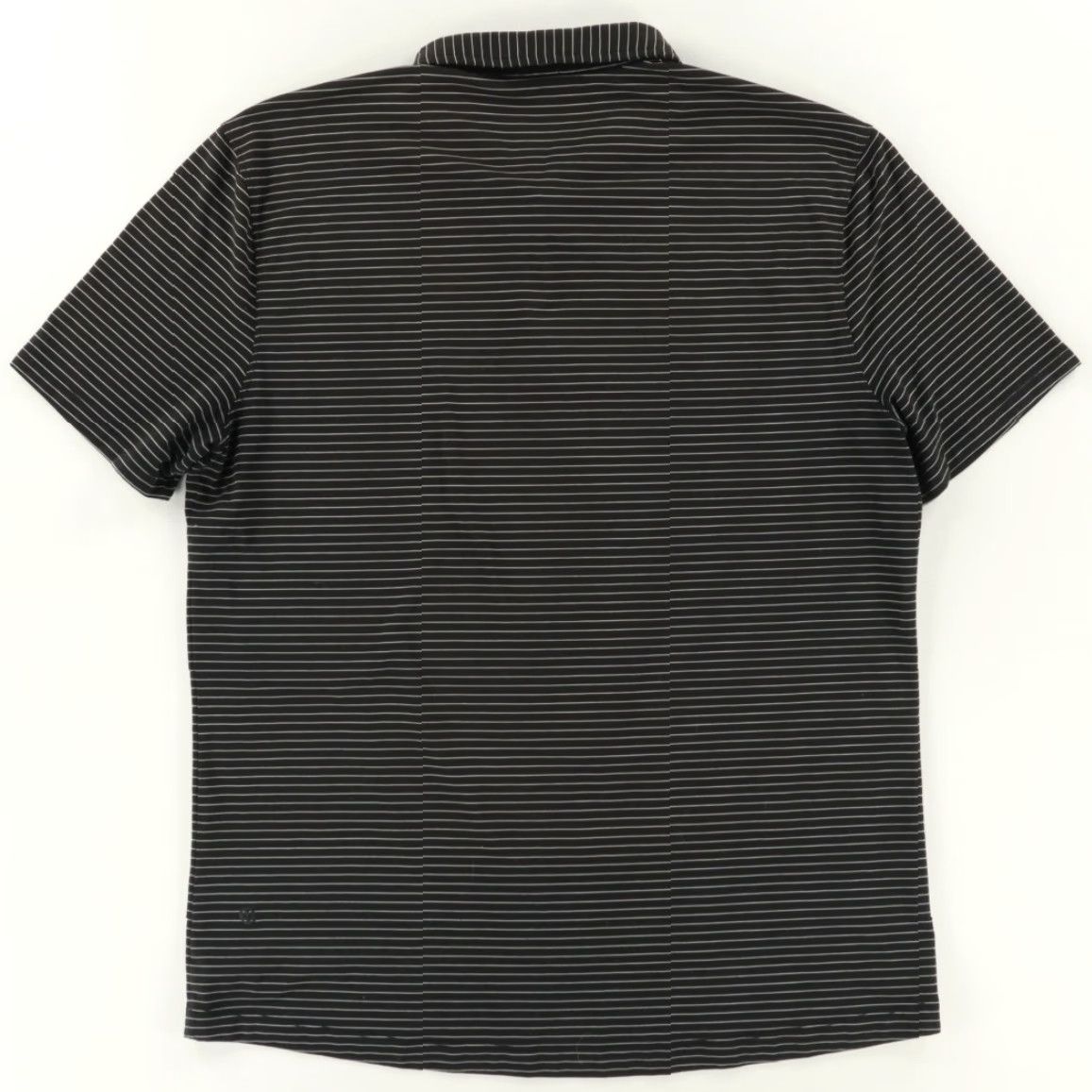 Lululemon Lululemon Evolution Striped Polo Shirt Black Men's L Size US L / EU 52-54 / 3 - 4 Thumbnail