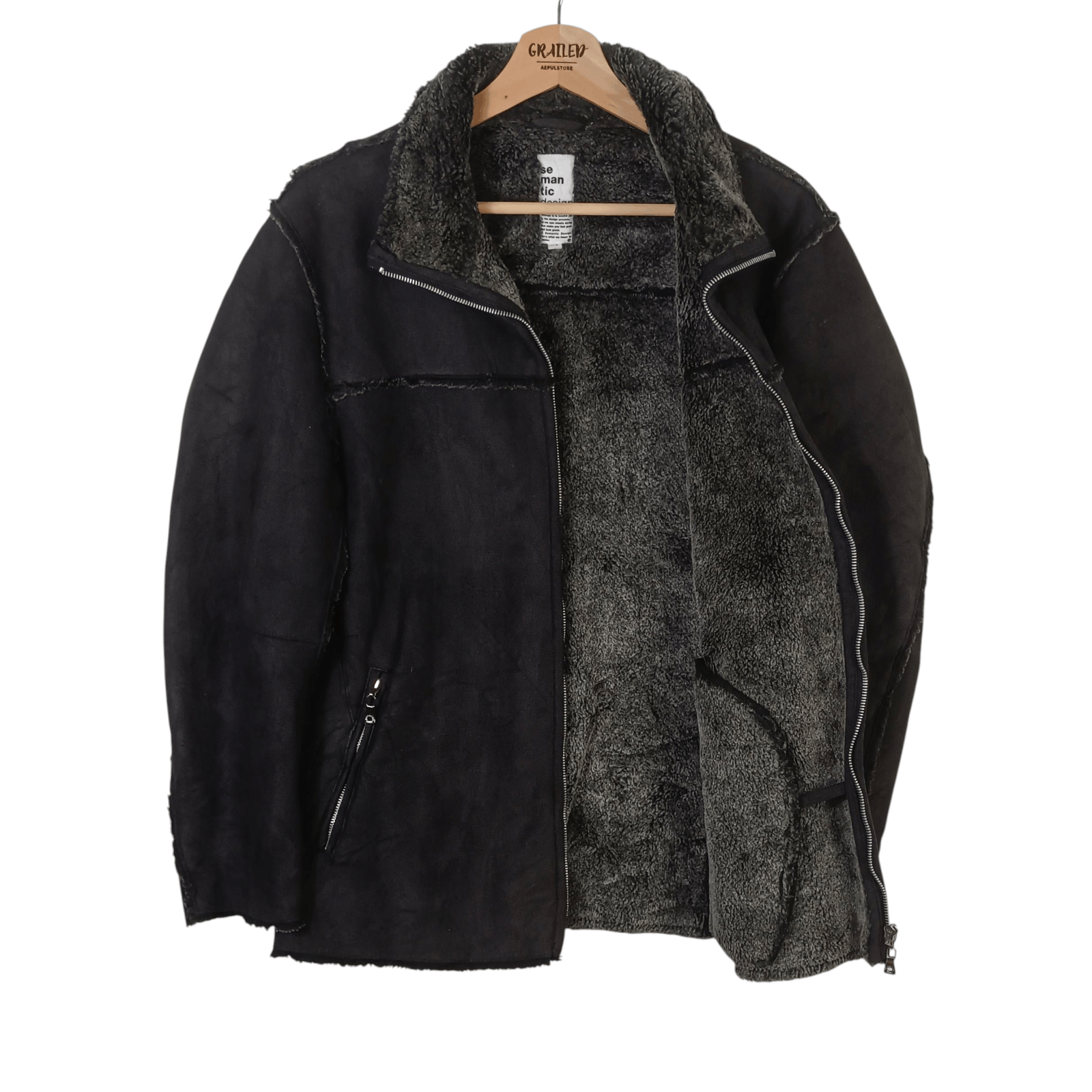 ジャケット・アウター 00s Semantic design fire man fur jacket ジャケット・アウター 00s Semantic design fire man fur jacket