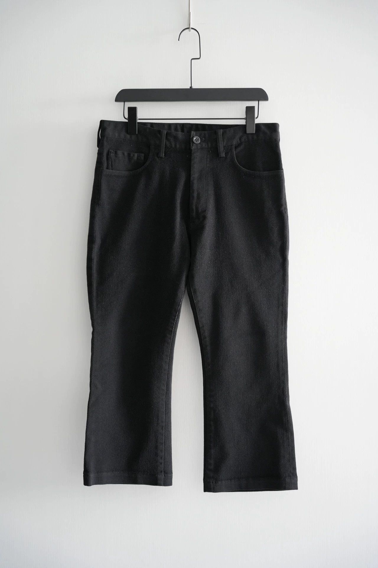 Yohji Yamamoto Yohji Yamamoto 04AW Runway Wool-Nylon Denim Jeans Size US 34 / EU 50 - 1 Thumbnail