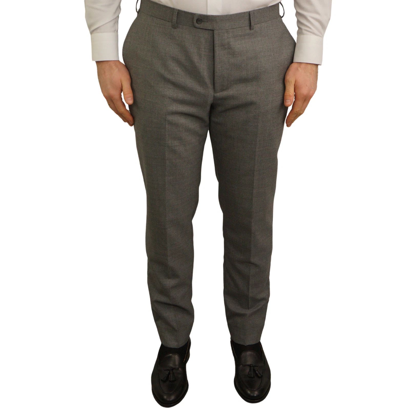 Suitsupply Men Suitsupply Suit Lazio Single Breasted Wool Grey US42 Size 42R - 7 Thumbnail