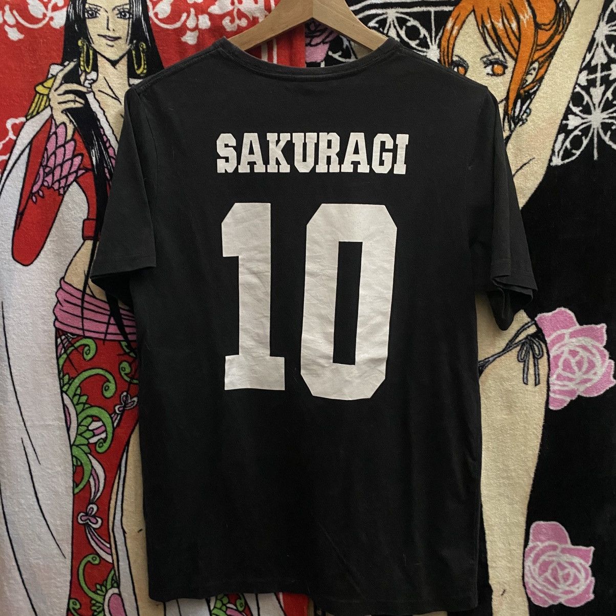 Anime VINTAGE ANIME SLAM DUNK SAKURAGI NO 10 Size US M / EU 48-50 / 2 - 5 Thumbnail