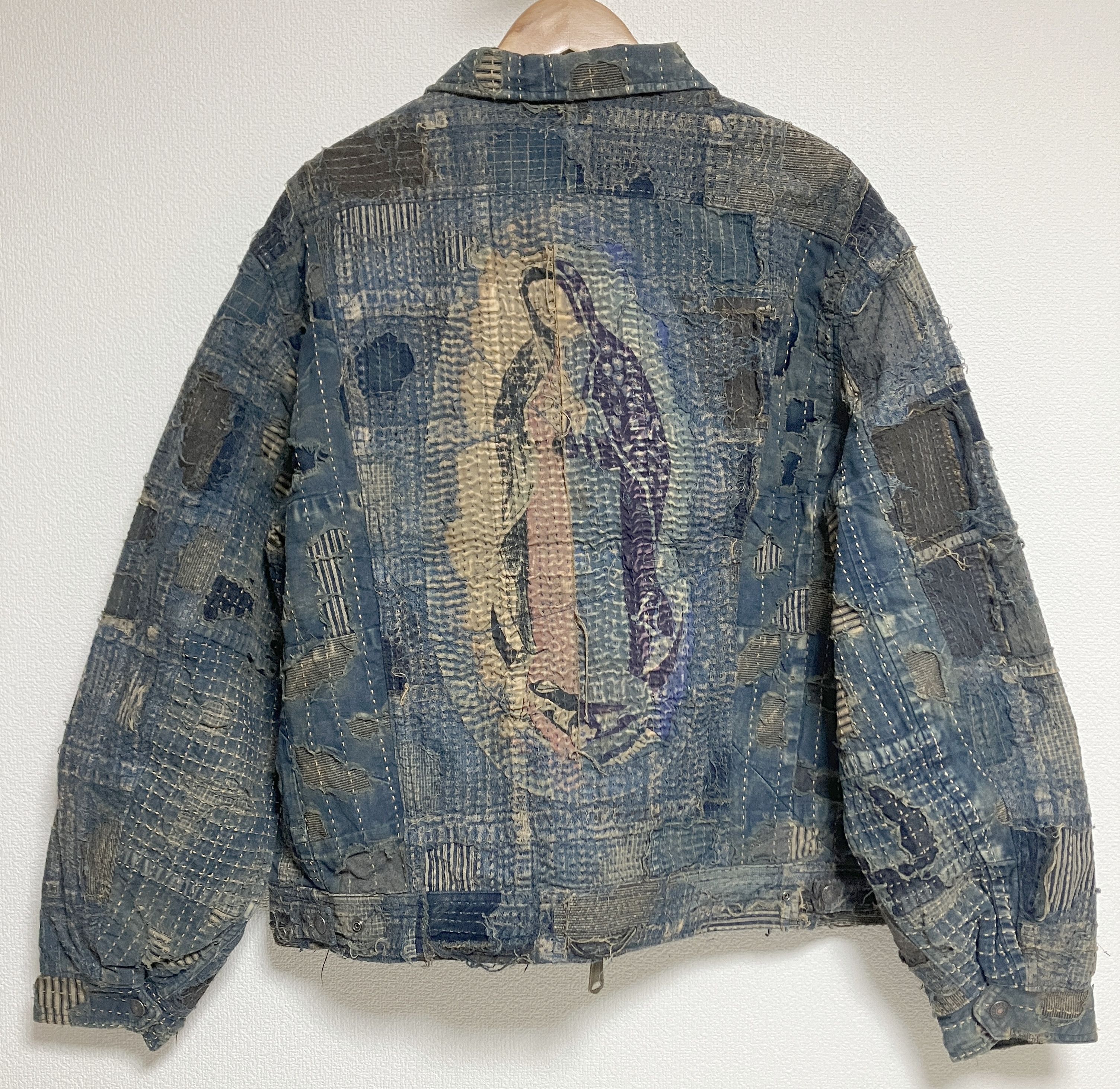 Kapital KAPITAL BORO zip up blouson jacket virgin mary brand