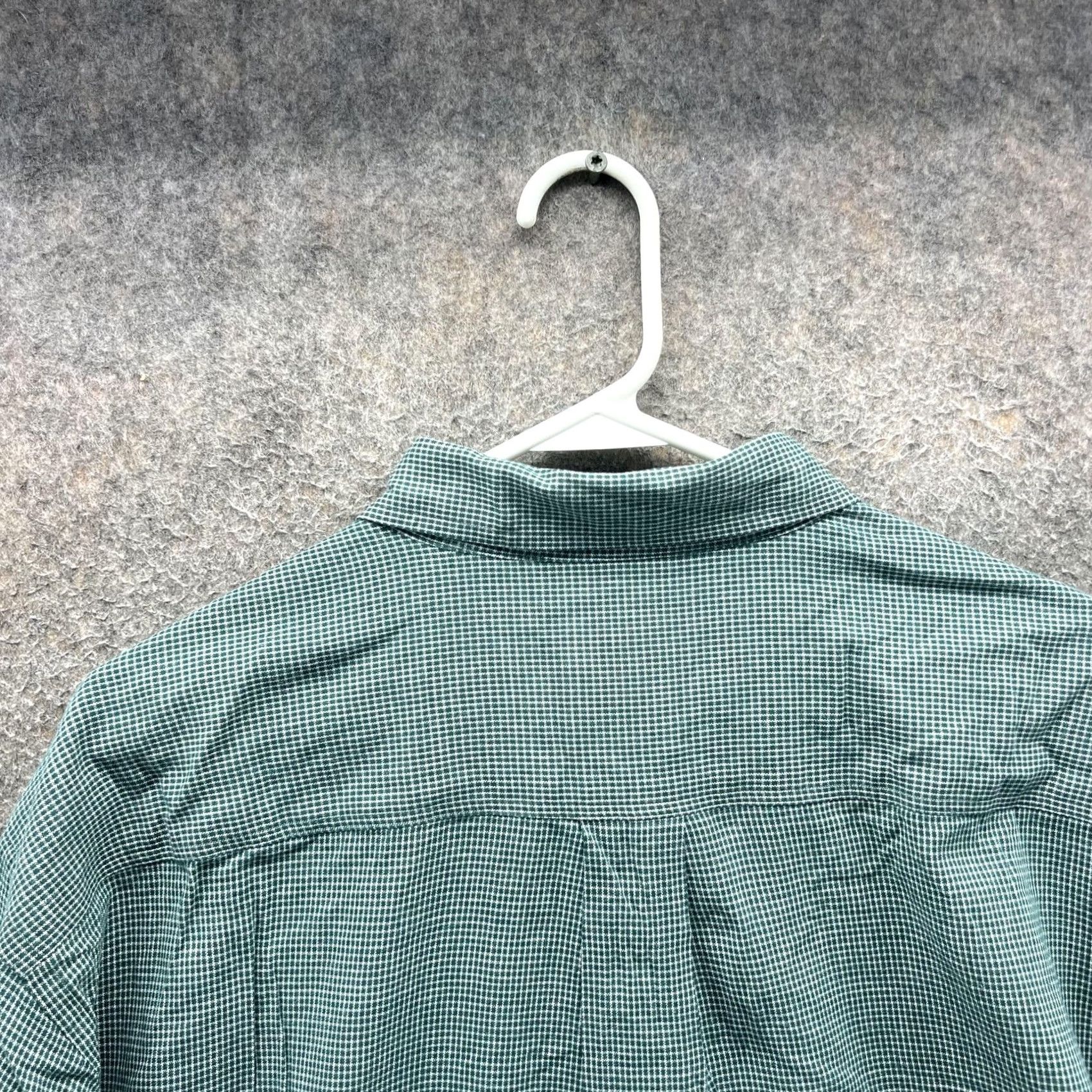 Brooks Brothers Brooks Brothers Shirt Mens L Green Check Long Sleeve Button Front Casual Size US L / EU 52-54 / 3 - 6 Thumbnail