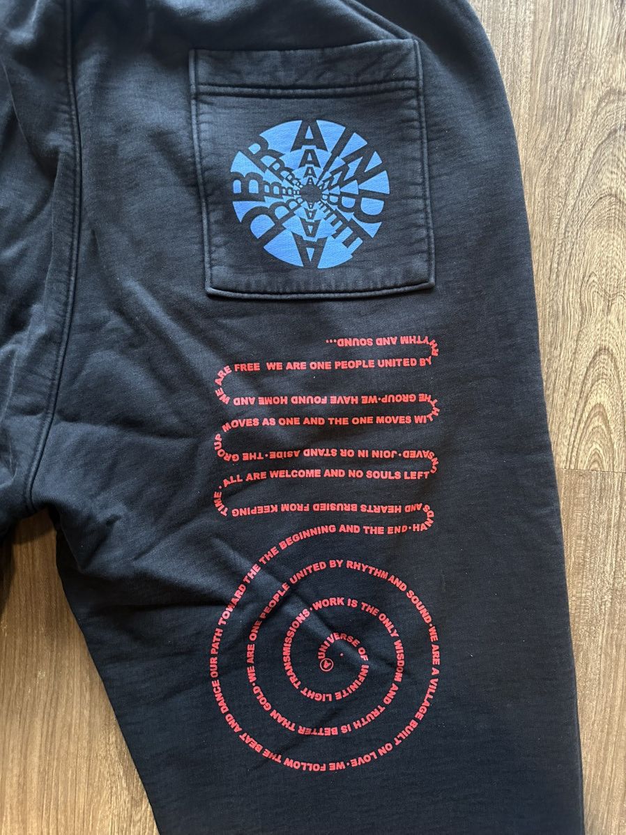 Brain Dead Brain Dead Graphics Sweatpants Size US 31 - 2 Thumbnail
