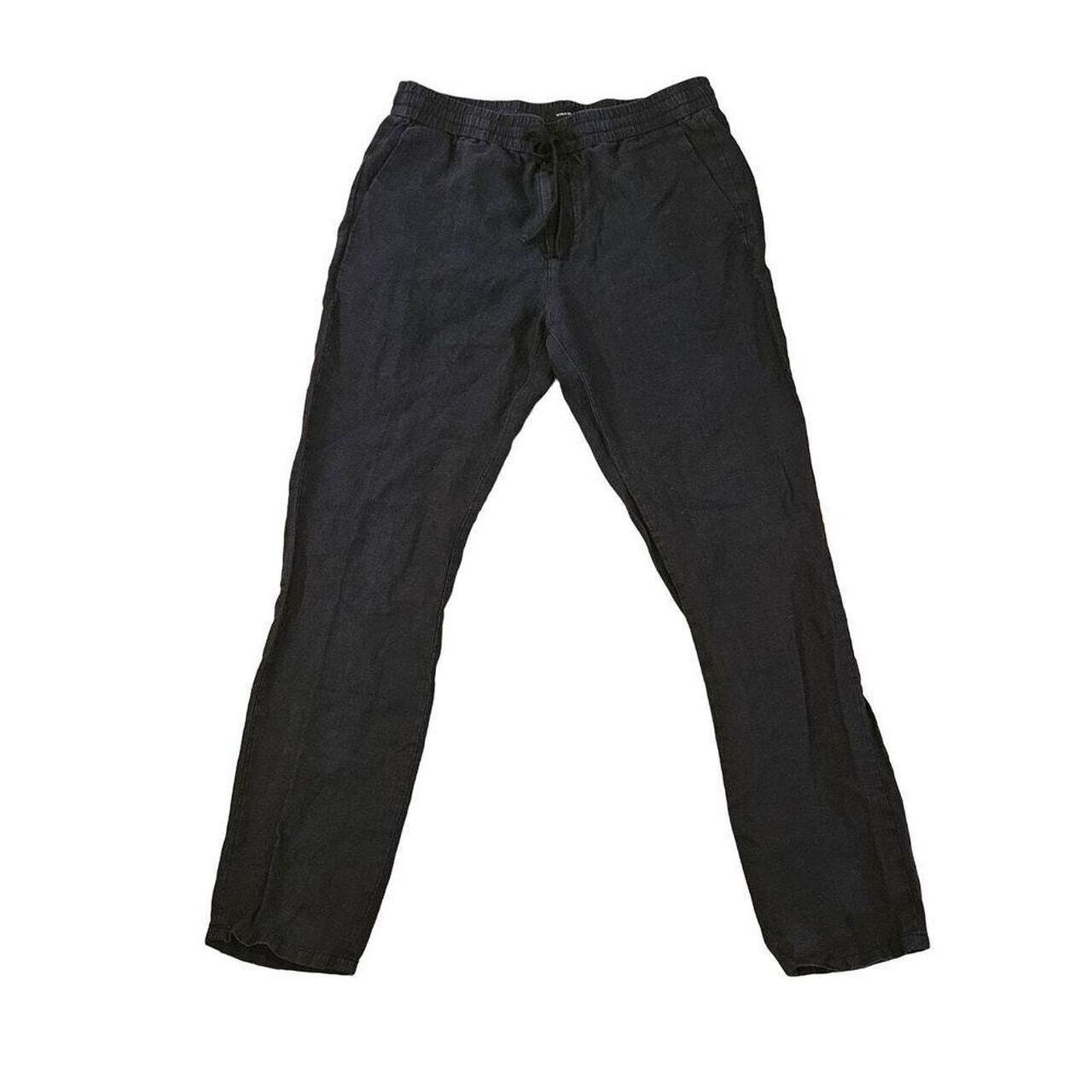 Vince Vince womens tie front pull on pants Size 32" / US 10 / IT 46 - 3 Thumbnail
