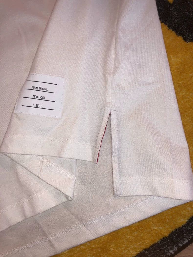 Thom Browne Thom Browne White polo shirt Size US XS / EU 42 / 0 - 4 Thumbnail