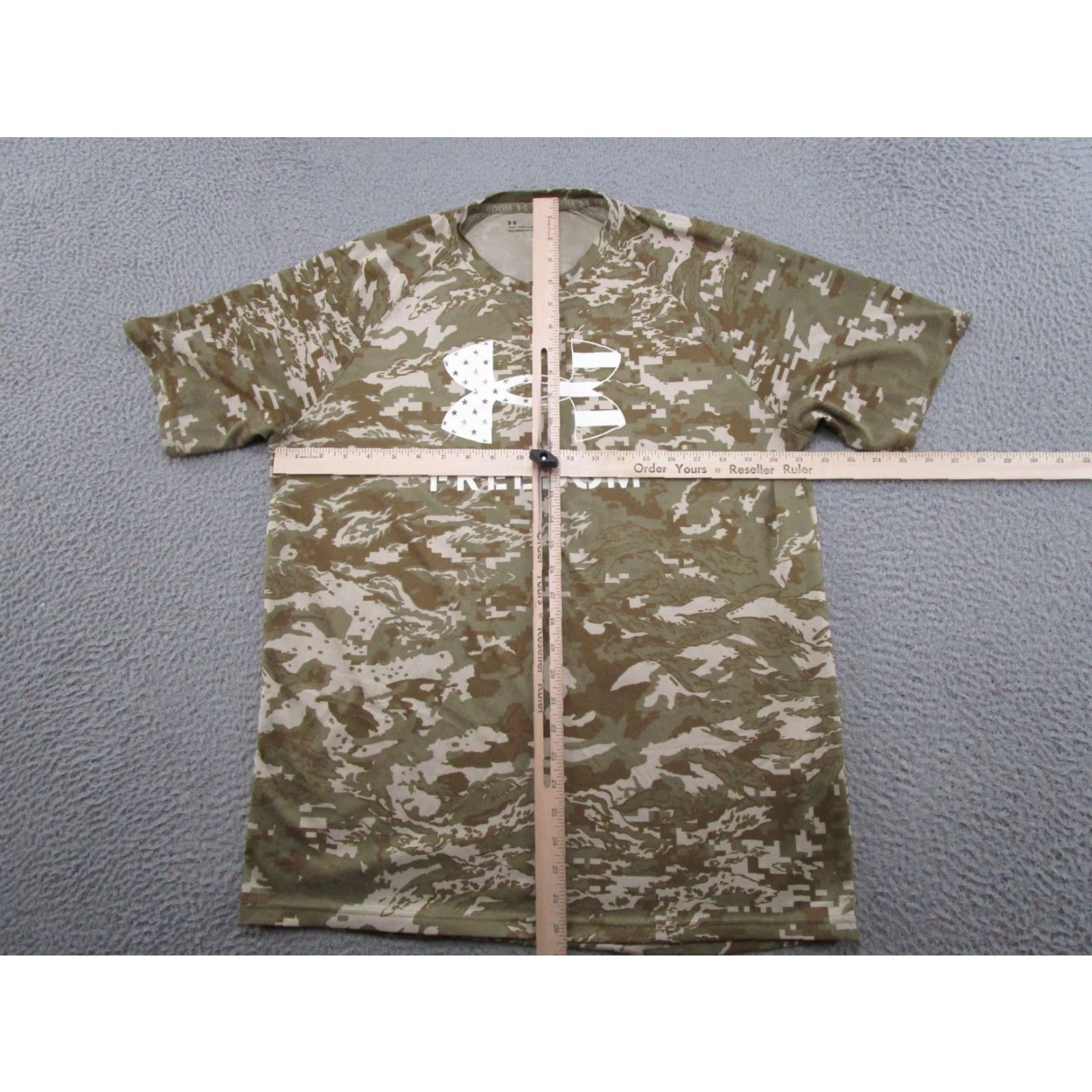 Under Armour Under Armour UA Freedom Short Sleeve T-Shirt Military Camouflage Size L Mens Shirt Regular Color Multicolor Size US L / EU 52-54 / 3 - 5 Thumbnail