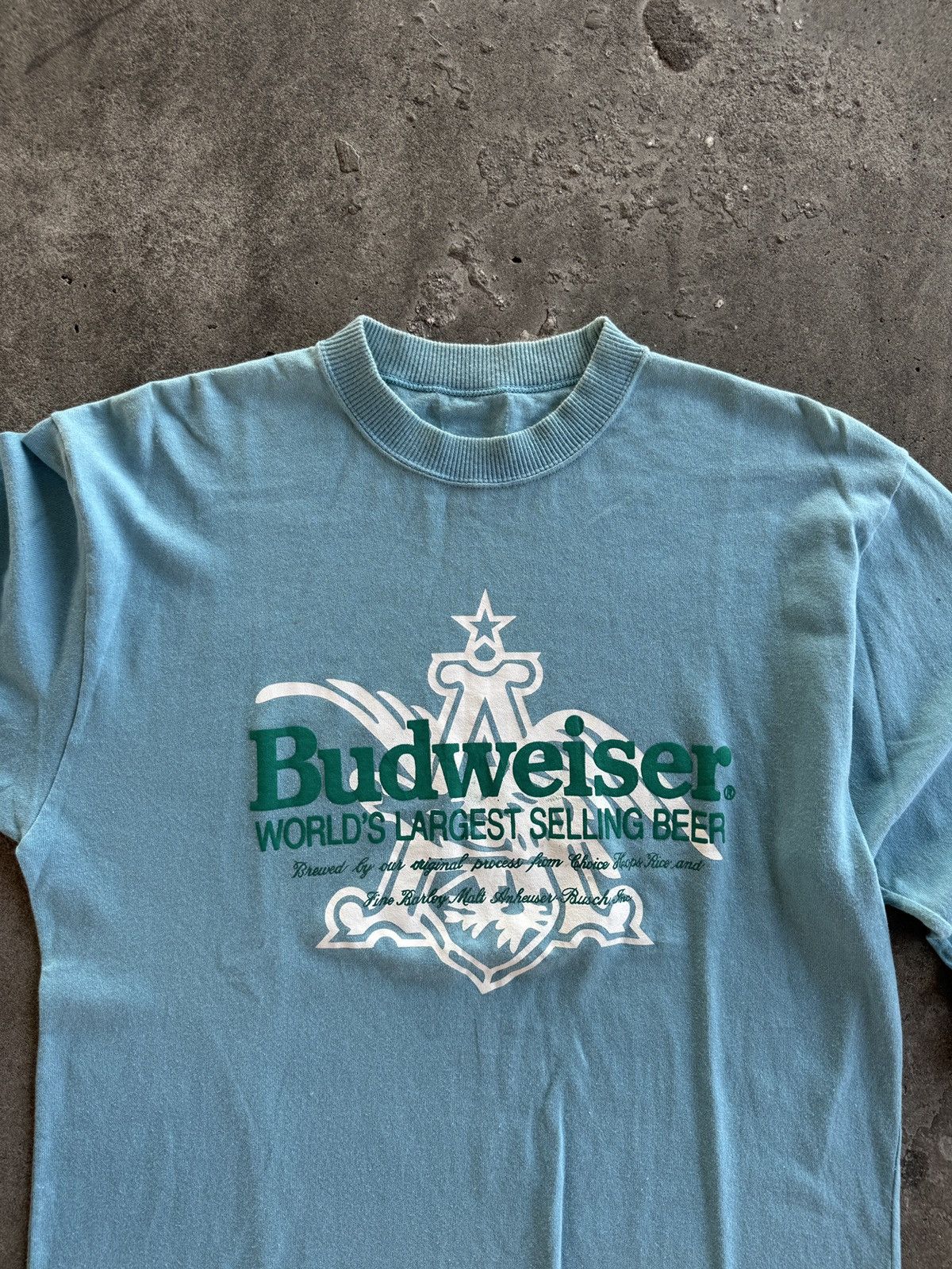 Budweiser Vintage Budweiser Longsleeve Tshirt Size US M / EU 48-50 / 2 - 5 Thumbnail