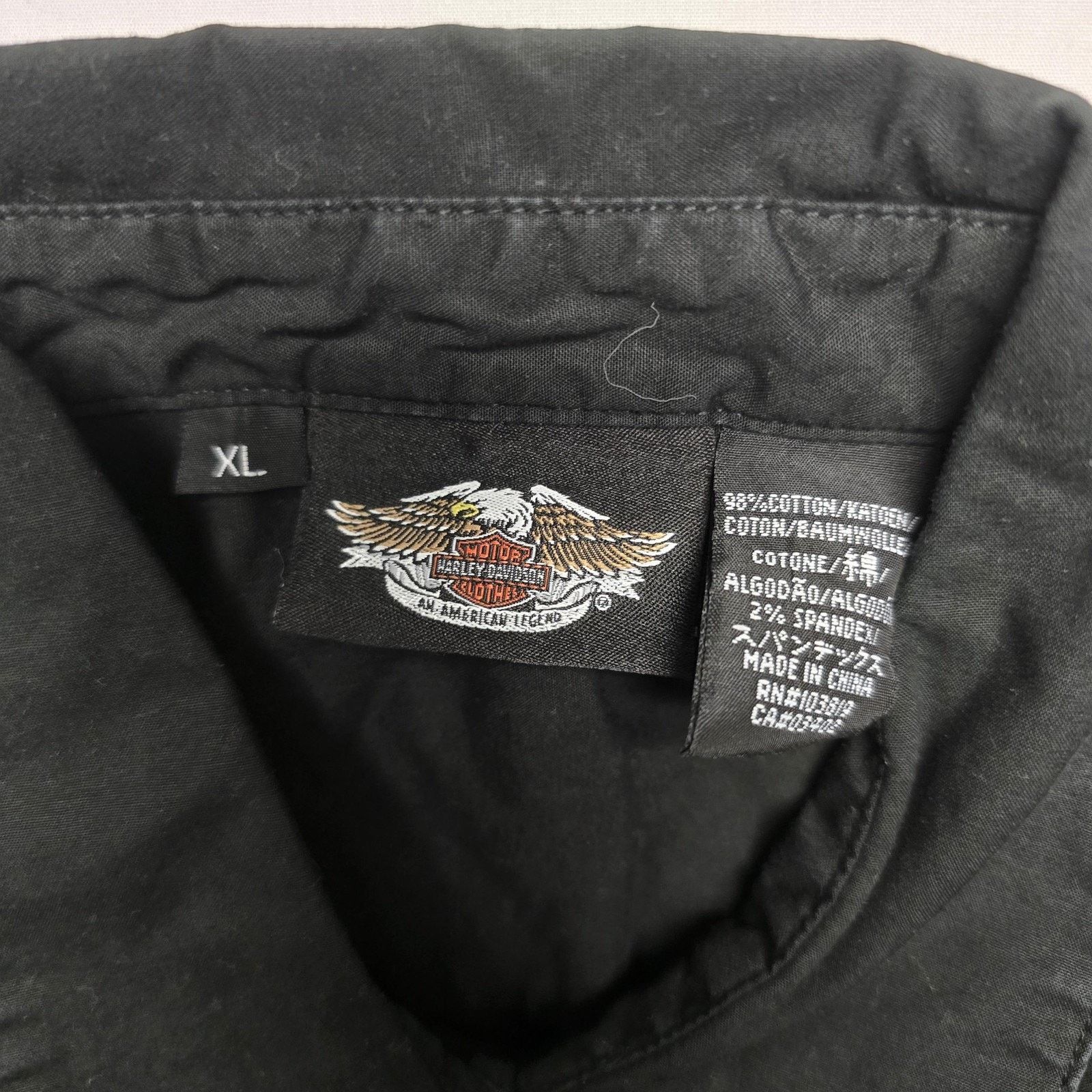 Harley Davidson Womens Harley Davidson Shirt XL Black 105th Sleeveless Size XL / US 12-14 / IT 48-50 - 6 Thumbnail