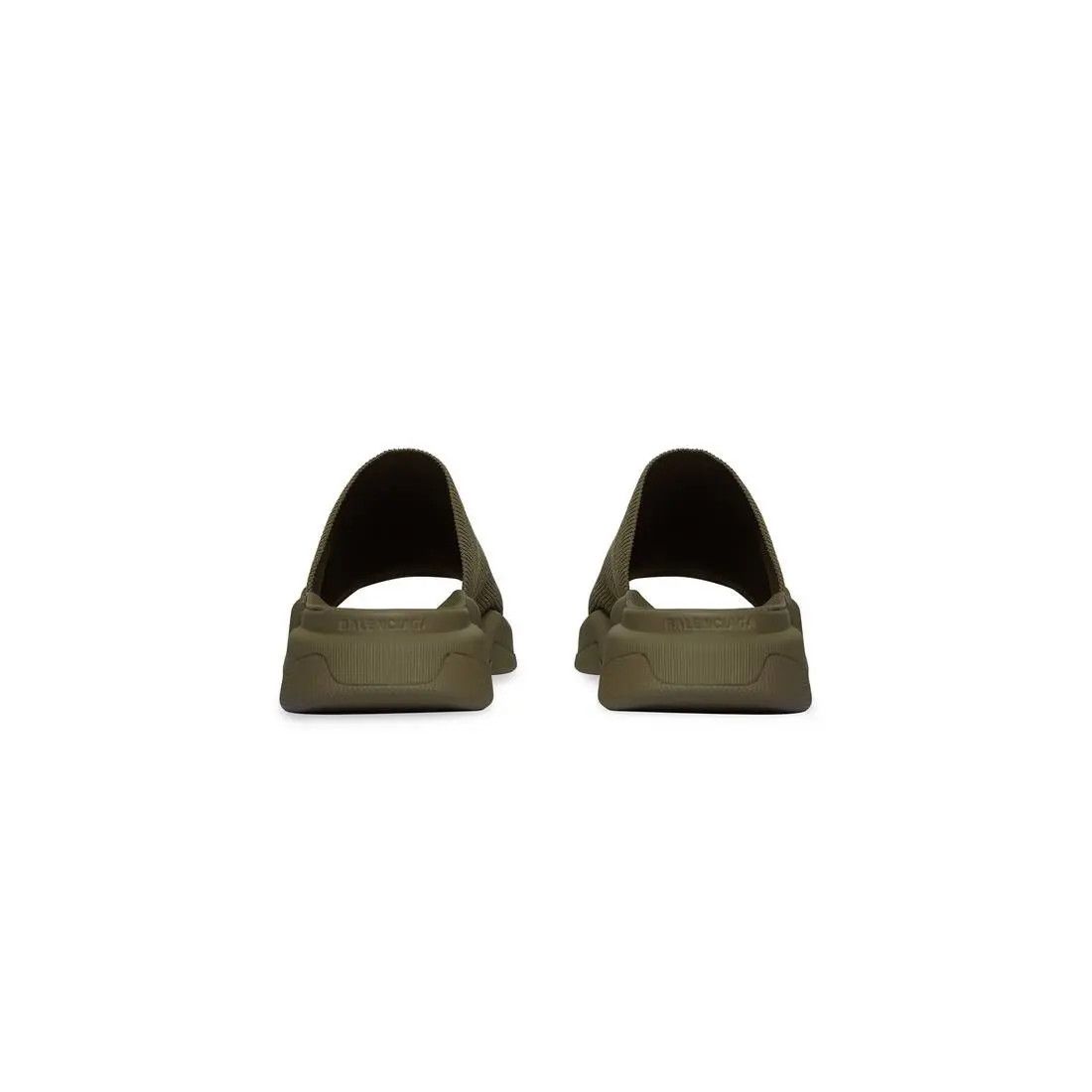 Balenciaga o1w1db10625 Speed 2.0 Recycled Knit Slide Sandals in Brown Size US 13 / EU 46 - 6 Thumbnail