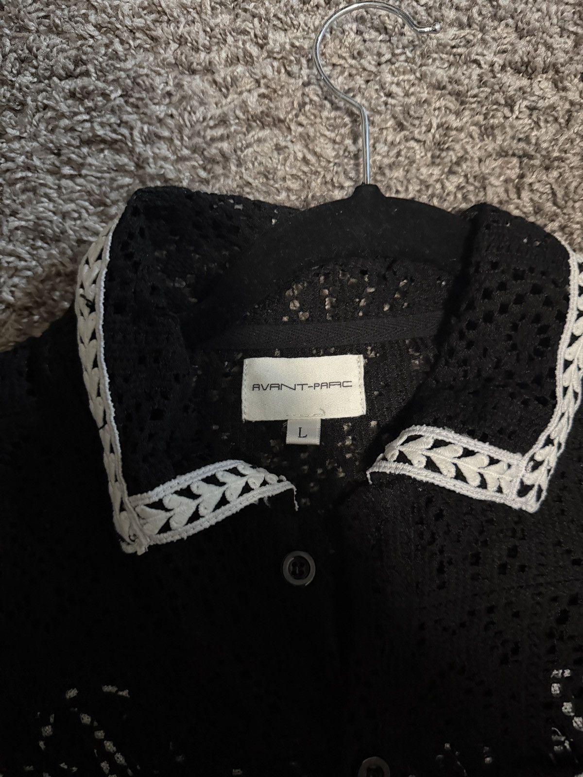 Other Avant Parc Crotchet Shirt Size US L / EU 52-54 / 3 - 2 Thumbnail