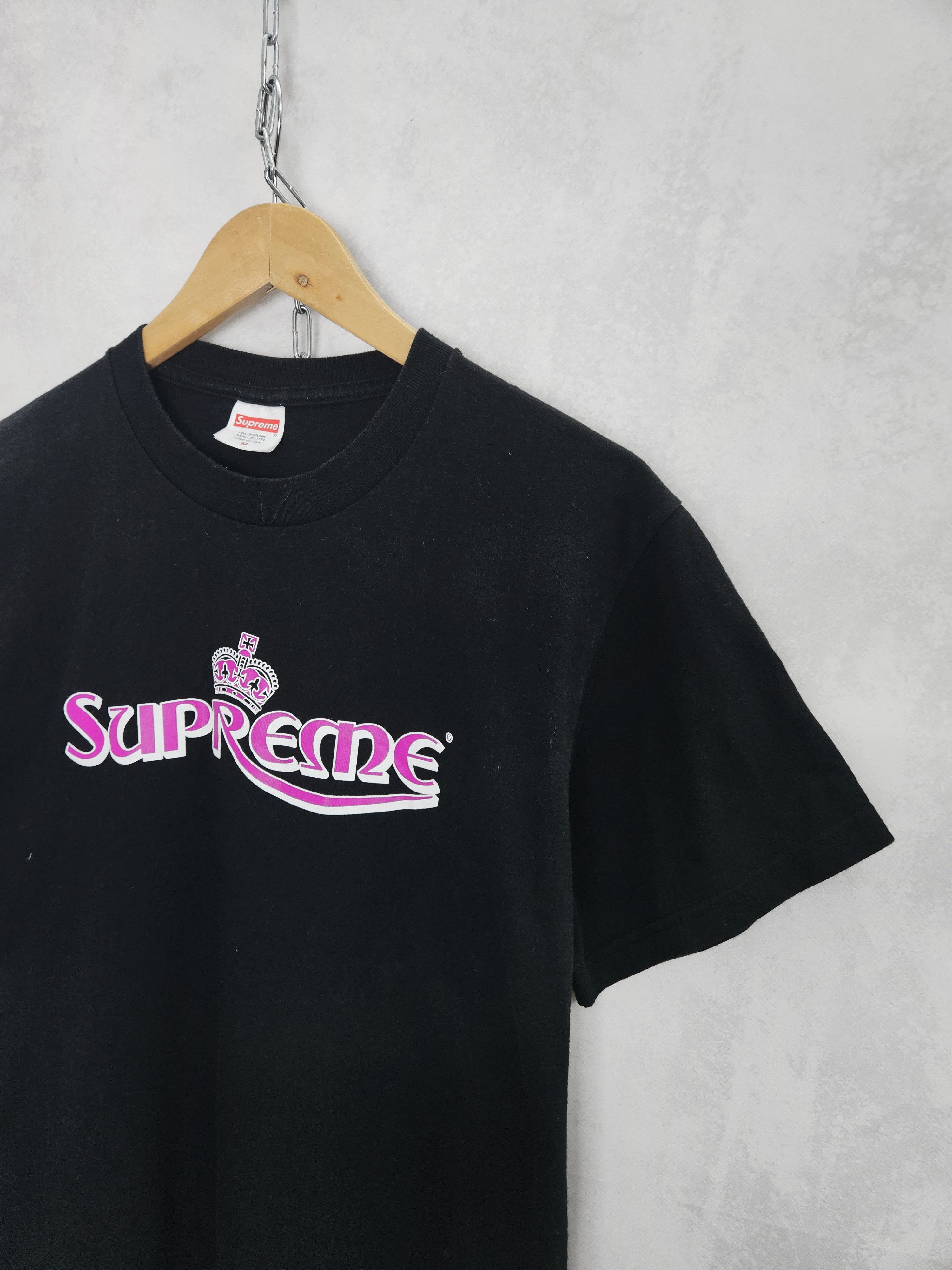 Supreme Supreme Crown Tee black size M Size US M / EU 48-50 / 2 - 5 Thumbnail